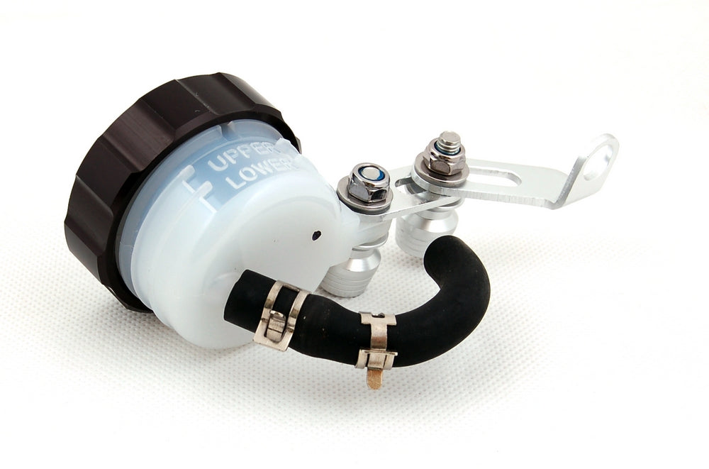 Moto Clutch Brake Oil Fluid Reservoir Honda Kawasaki Suzuki Yamaha Ducati Black Generic