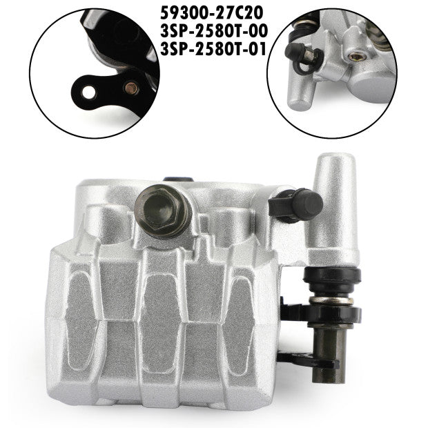 L&R Jeu d'étriers de frein avant 59300-27C20 pour Suzuki RM250 RM125 RMX250 DR350SE (Générique)