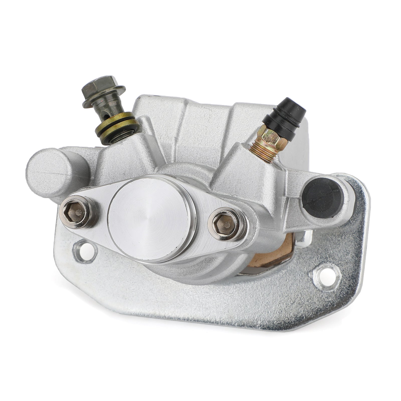 Pinça de freio traseiro para Yamaha ATV Raptor 700 700R YFM700R 2006-2012 com blocos genéricos