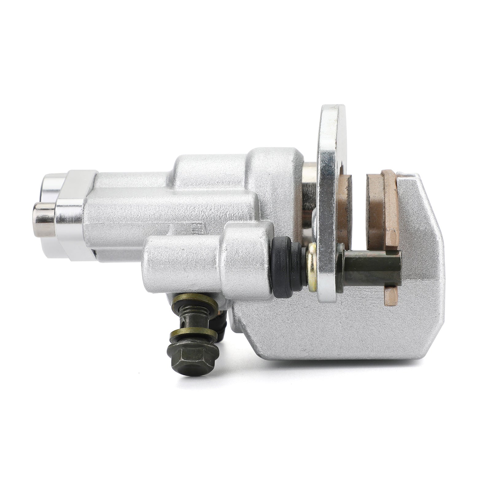 Pinça de freio traseiro para Yamaha ATV Raptor 700 700R YFM700R 2006-2012 com blocos genéricos