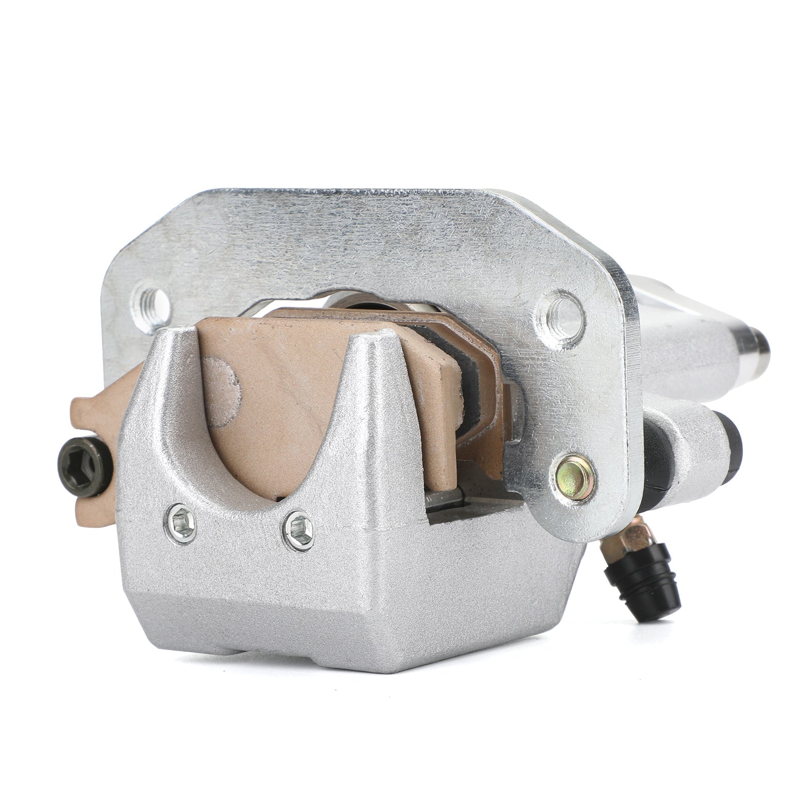 Pinça de freio traseiro para Yamaha ATV Raptor 700 700R YFM700R 2006-2012 com blocos genéricos
