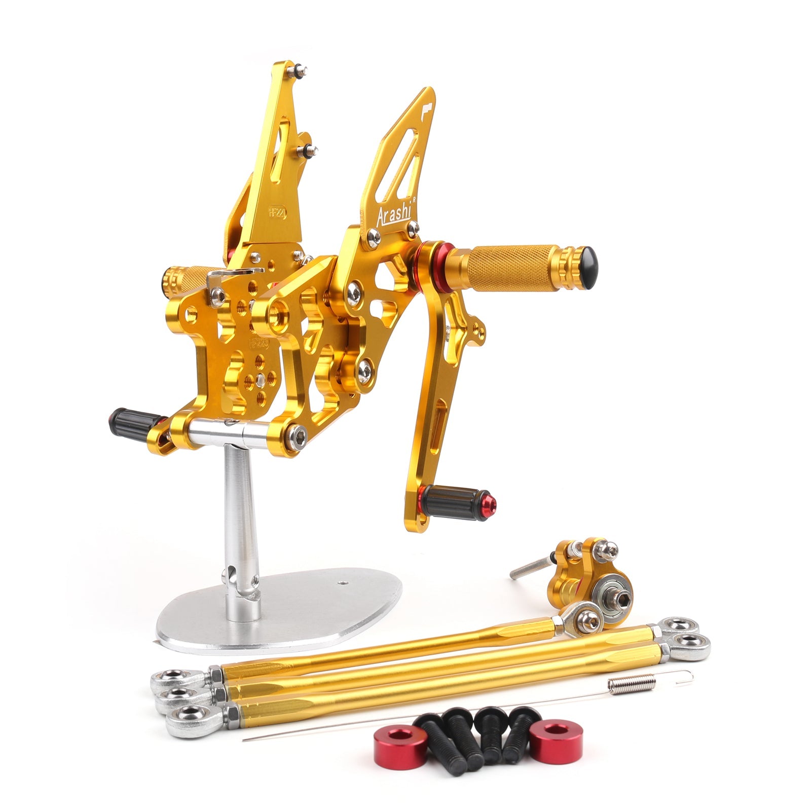 Zadné zadné stopy zadné chodníky nastaviteľné pre Honda CBR 600 RR 2007-2008 Generic