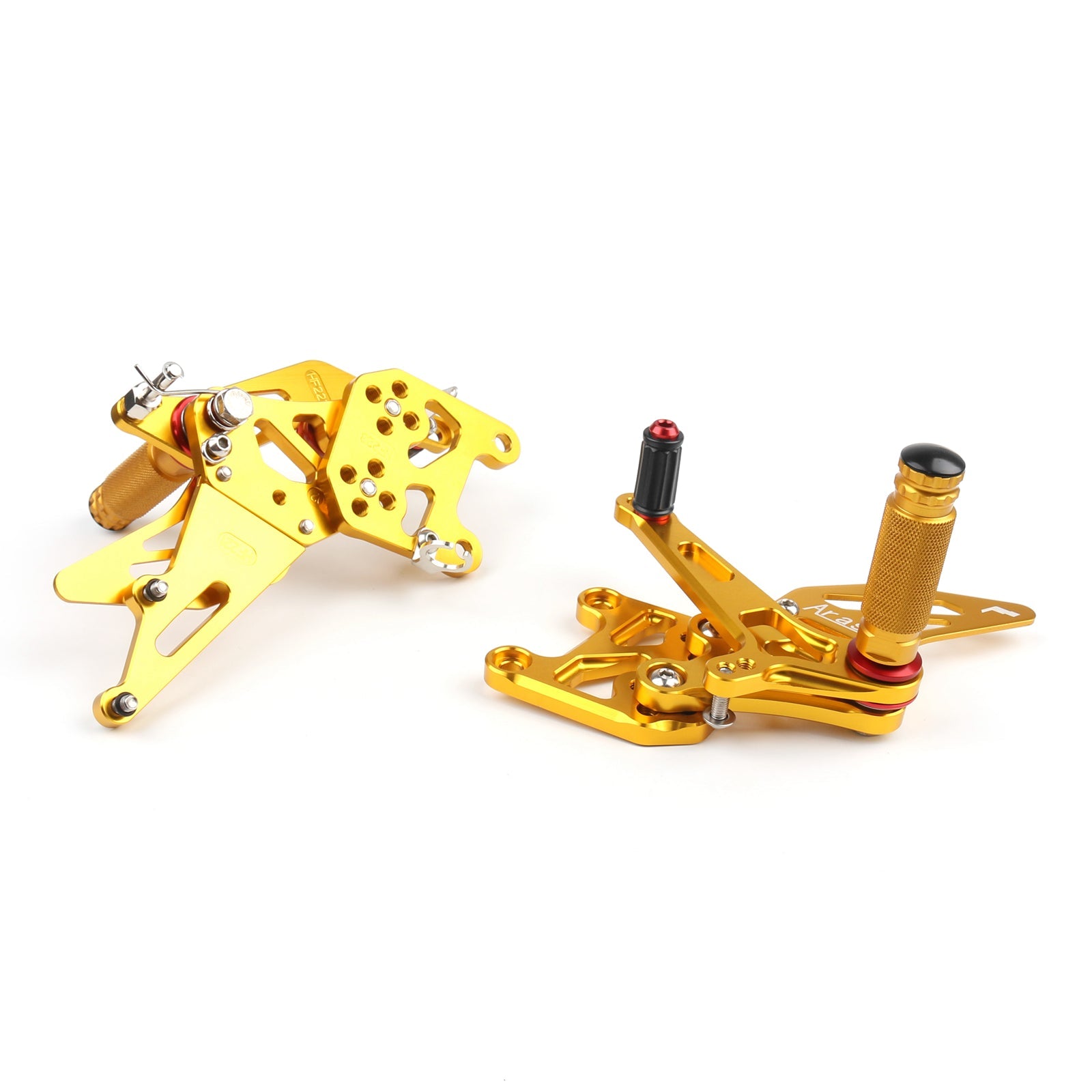 Zadné zadné stopy zadné chodníky nastaviteľné pre Honda CBR 600 RR 2007-2008 Generic