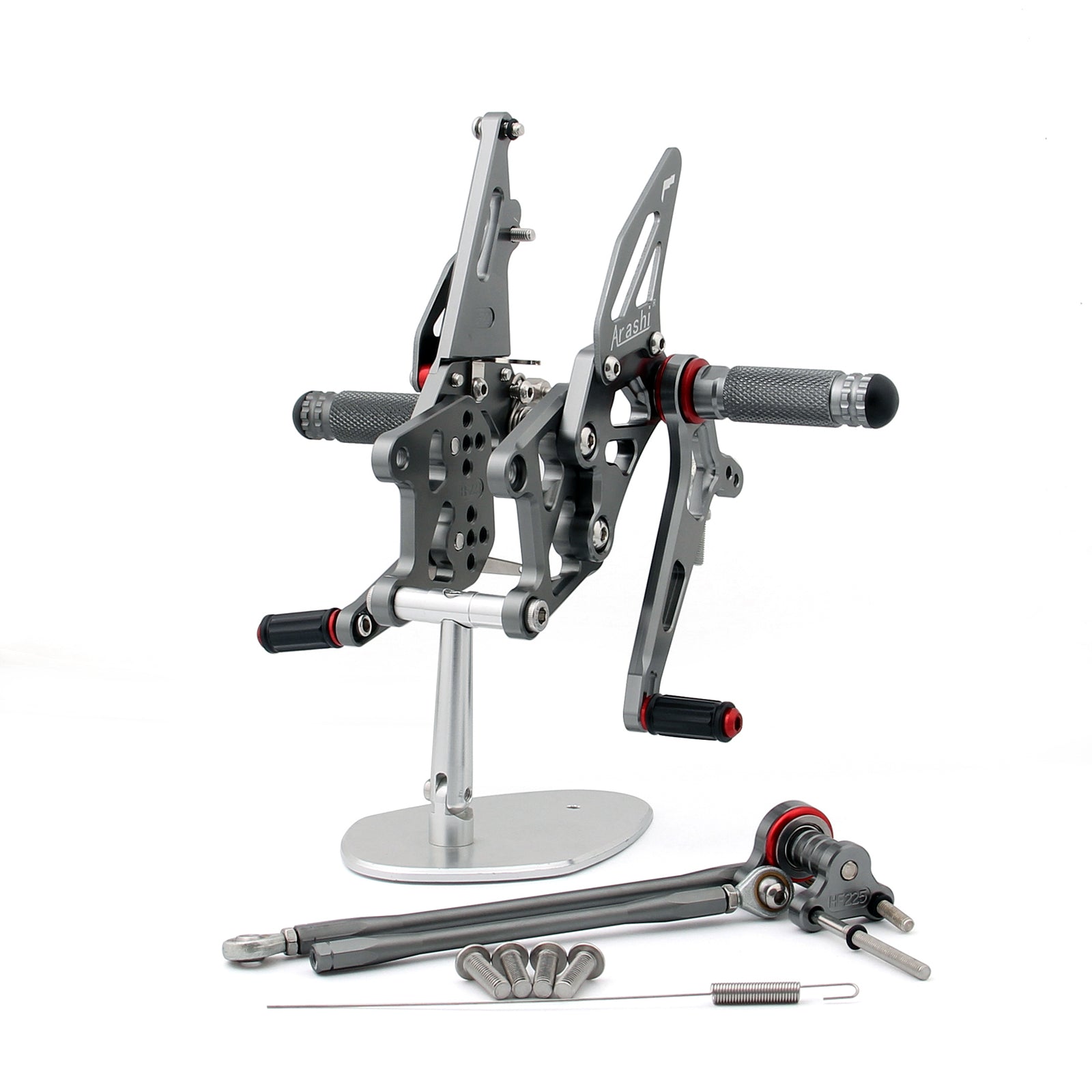 Zadné zadné stopy zadné chodníky nastaviteľné pre Honda CBR 600 RR 2007-2008 Generic