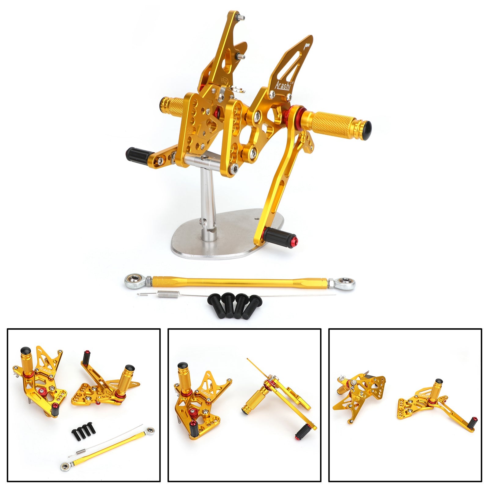 Potèmes de repasse arrière à l'arrière réglable pour suzuki gsxr1000 gsxr 1000 2005-2006 générique