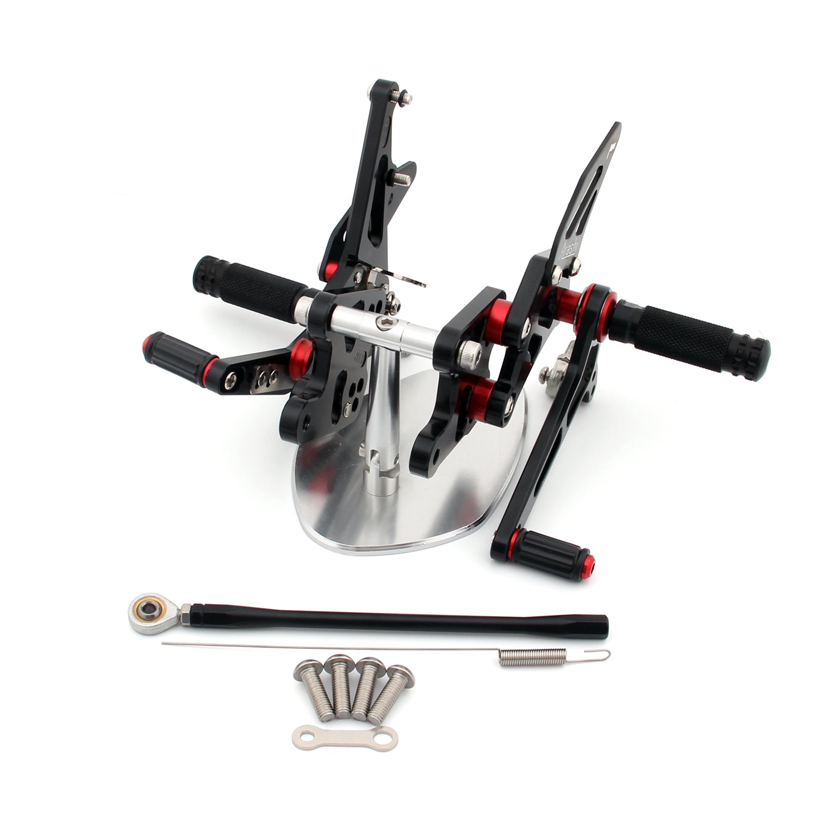 Pretekárske nastaviteľné zadné koše pre nohy pre Suzuki GSXR1000 GSX-R1000 2007-2008