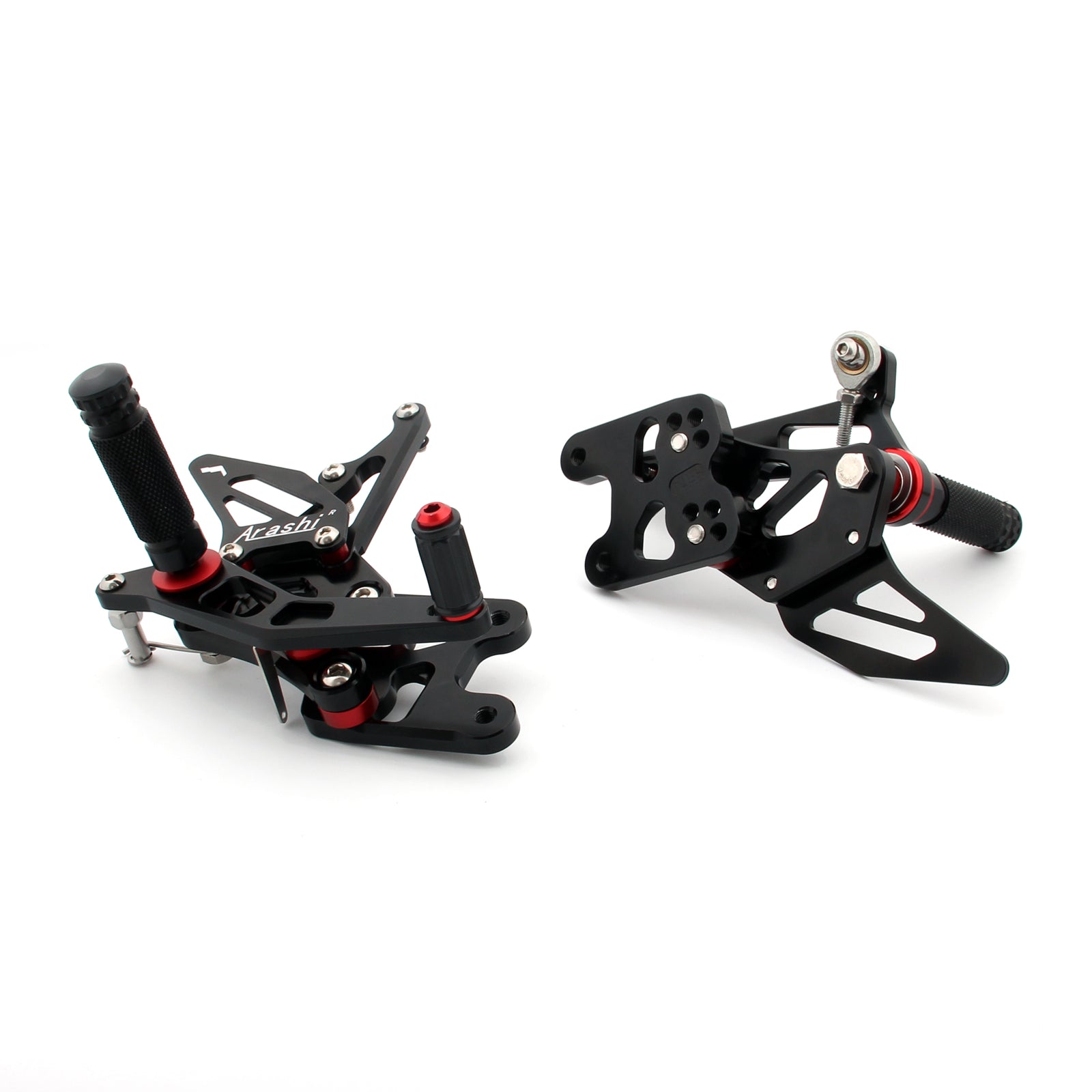 Pretekárske nastaviteľné zadné koše pre nohy pre Suzuki GSXR1000 GSX-R1000 2007-2008