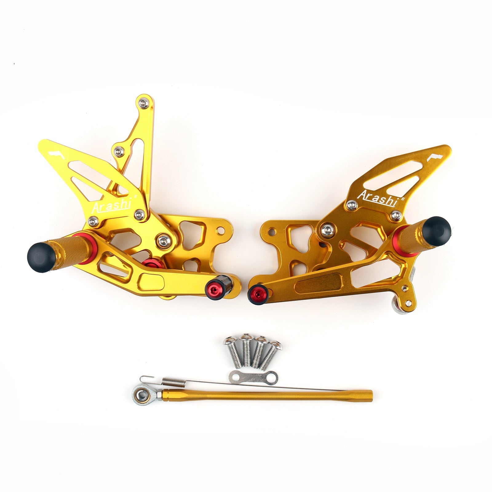 Pretekárske nastaviteľné zadné koše pre nohy pre Suzuki GSXR1000 GSX-R1000 2007-2008