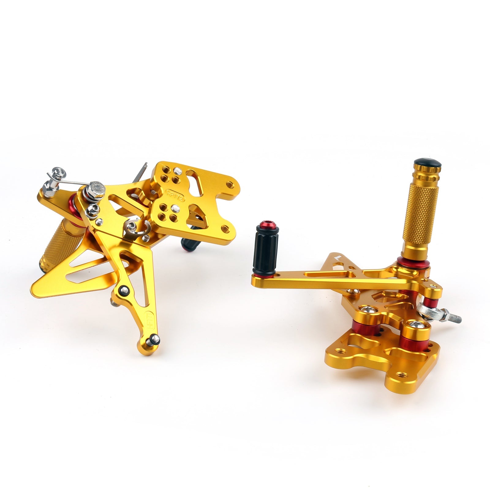 Pretekárske nastaviteľné zadné koše pre nohy pre Suzuki GSXR1000 GSX-R1000 2007-2008