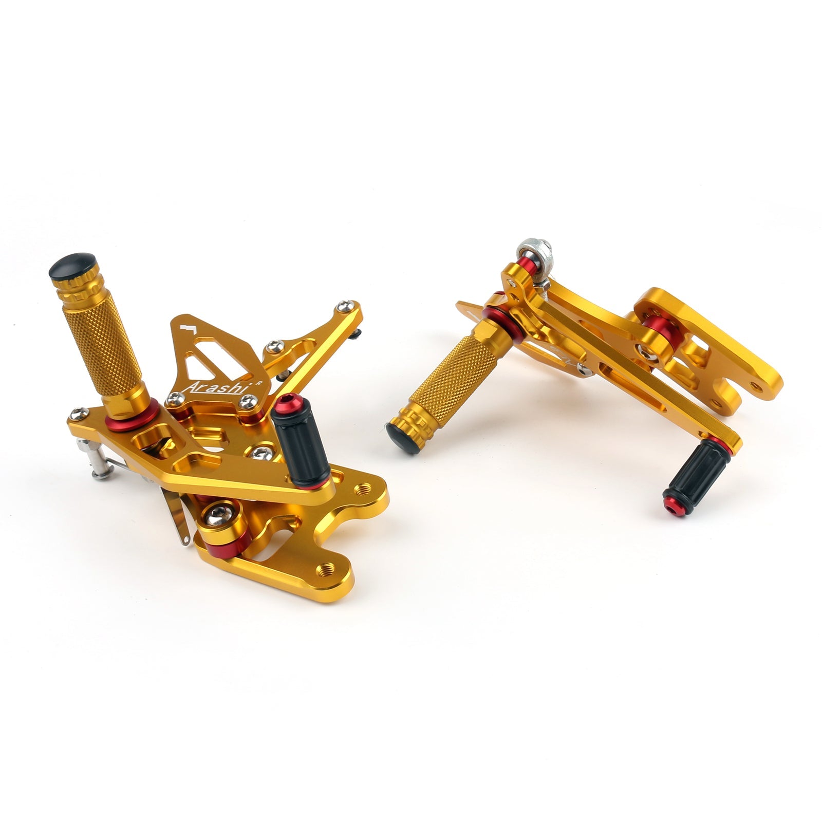 Pretekárske nastaviteľné zadné koše pre nohy pre Suzuki GSXR1000 GSX-R1000 2007-2008