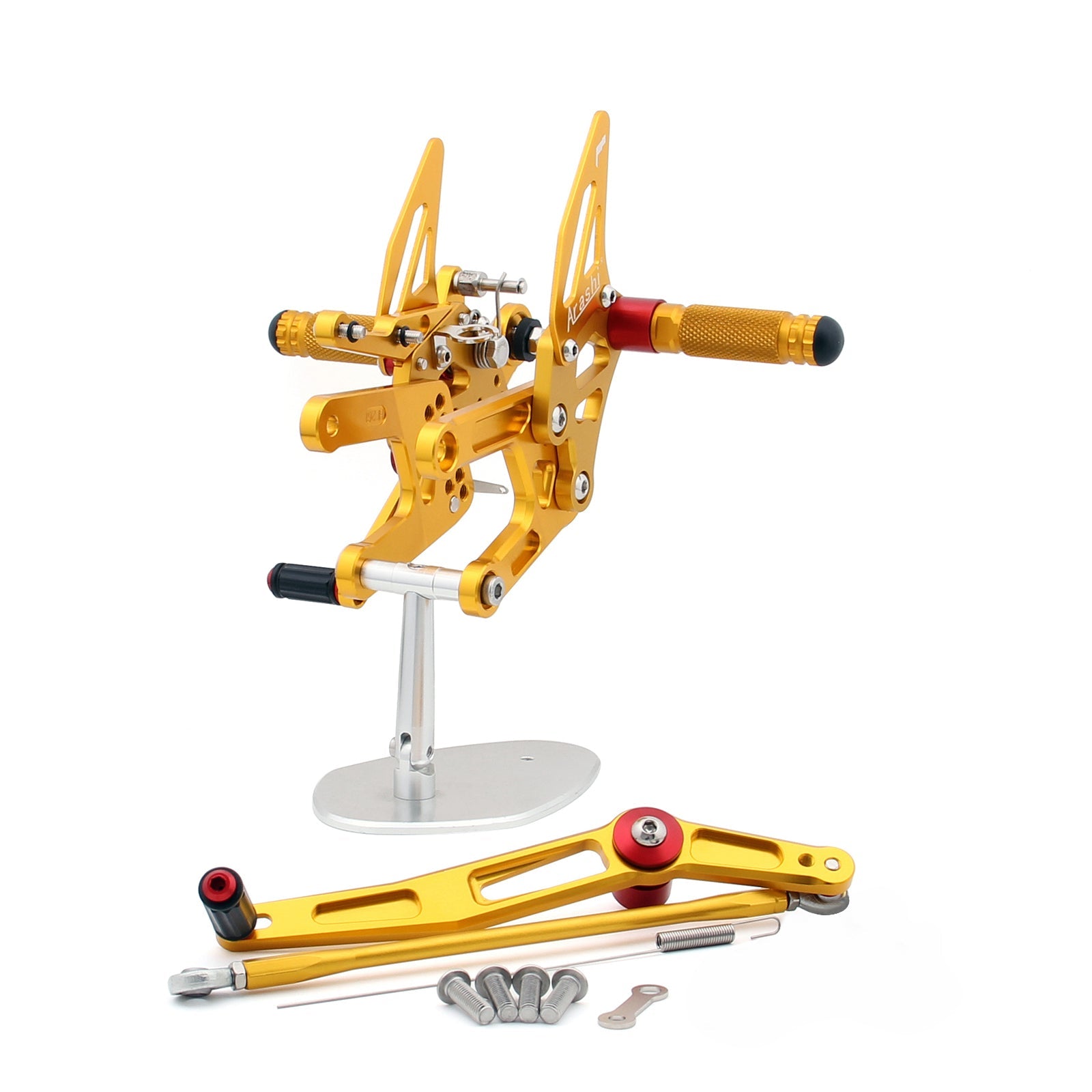 BAKSET Bakre sett Fotpegs justerbar for Yamaha YZF 600 R6 2006-2011 Generisk