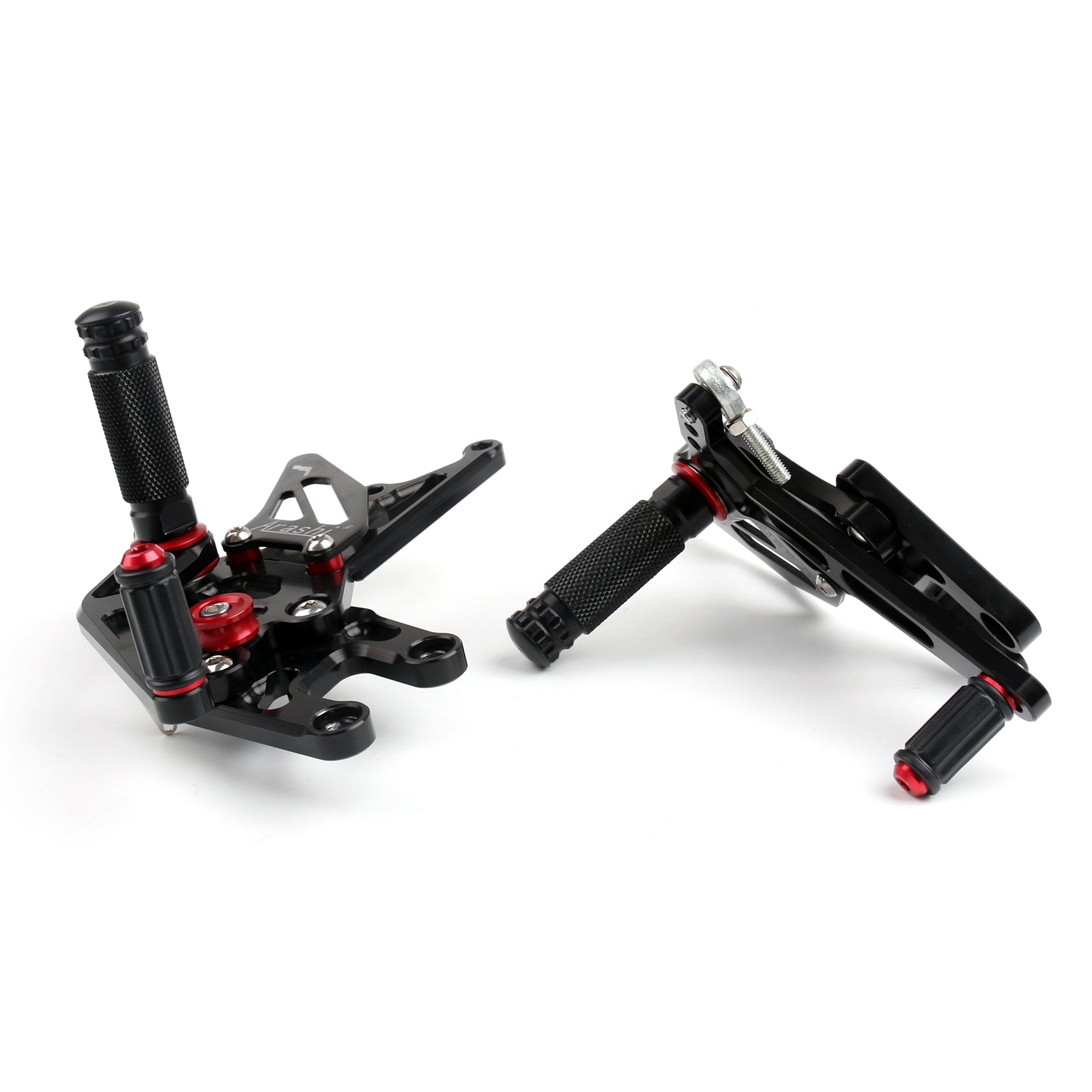 2004-2005 Kawasaki ZX10R ZX 10R BAKSET Bakersett Fotpegs Justerbar generisk