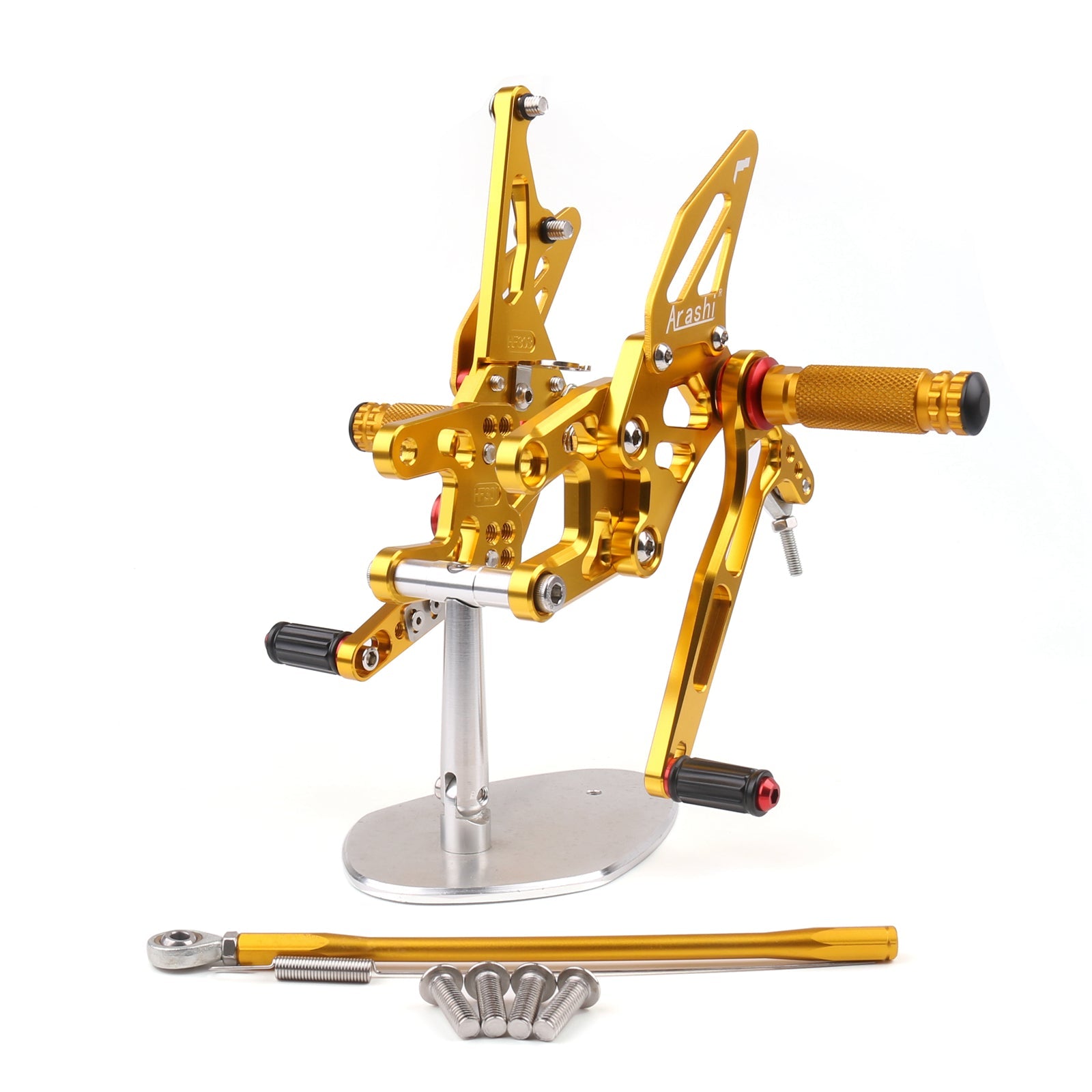 2004-2005 Kawasaki ZX10R ZX 10R BAKSET Bakersett Fotpegs Justerbar generisk