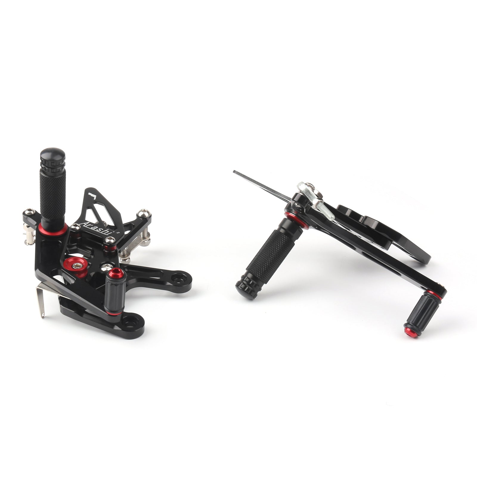 Racing Rearsets Footpegs Footrest For Kawasaki Ninja ZX10R ZX1000 2011-2015