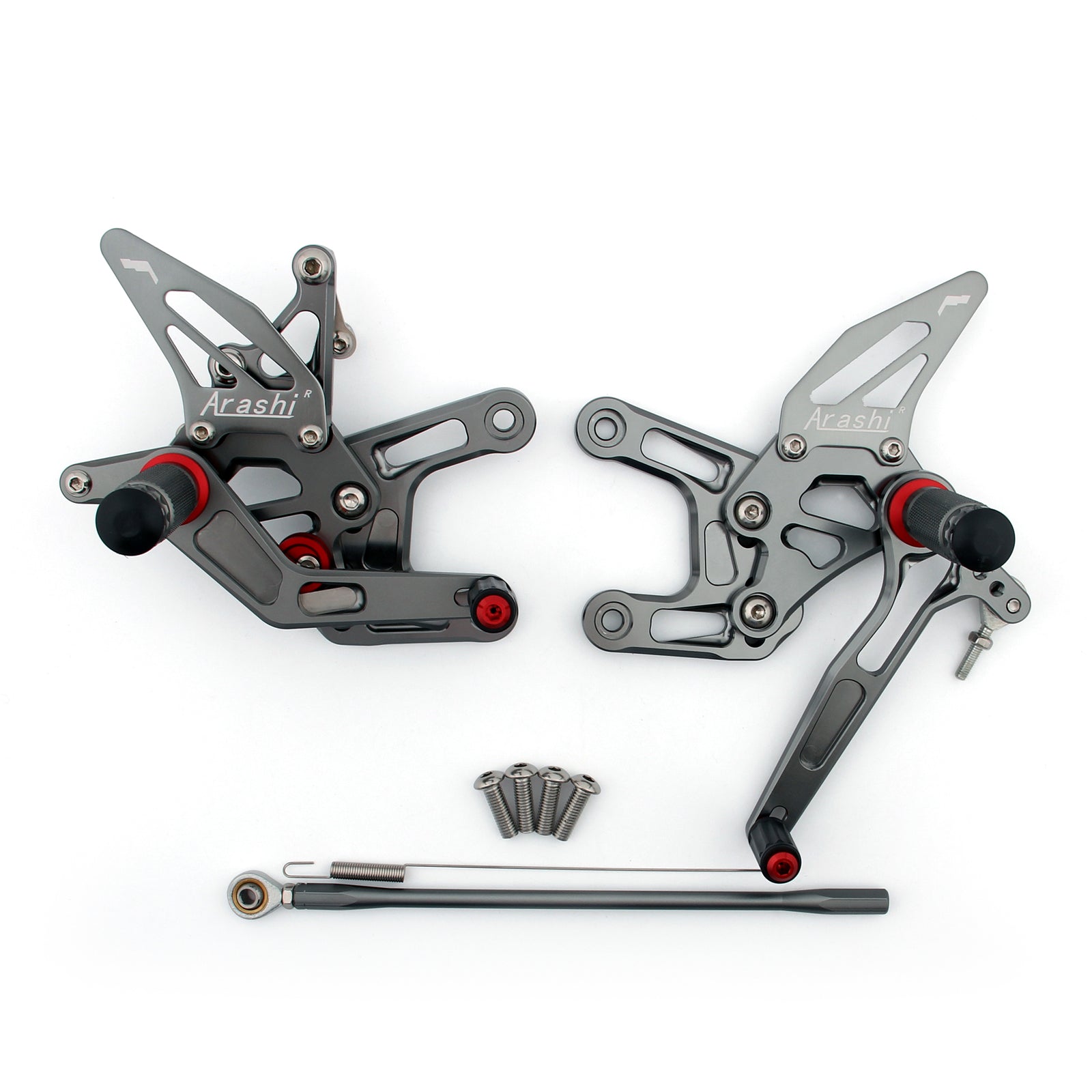 Racing Rearsets Footpegs Footrest For Kawasaki Ninja ZX10R ZX1000 2011-2015