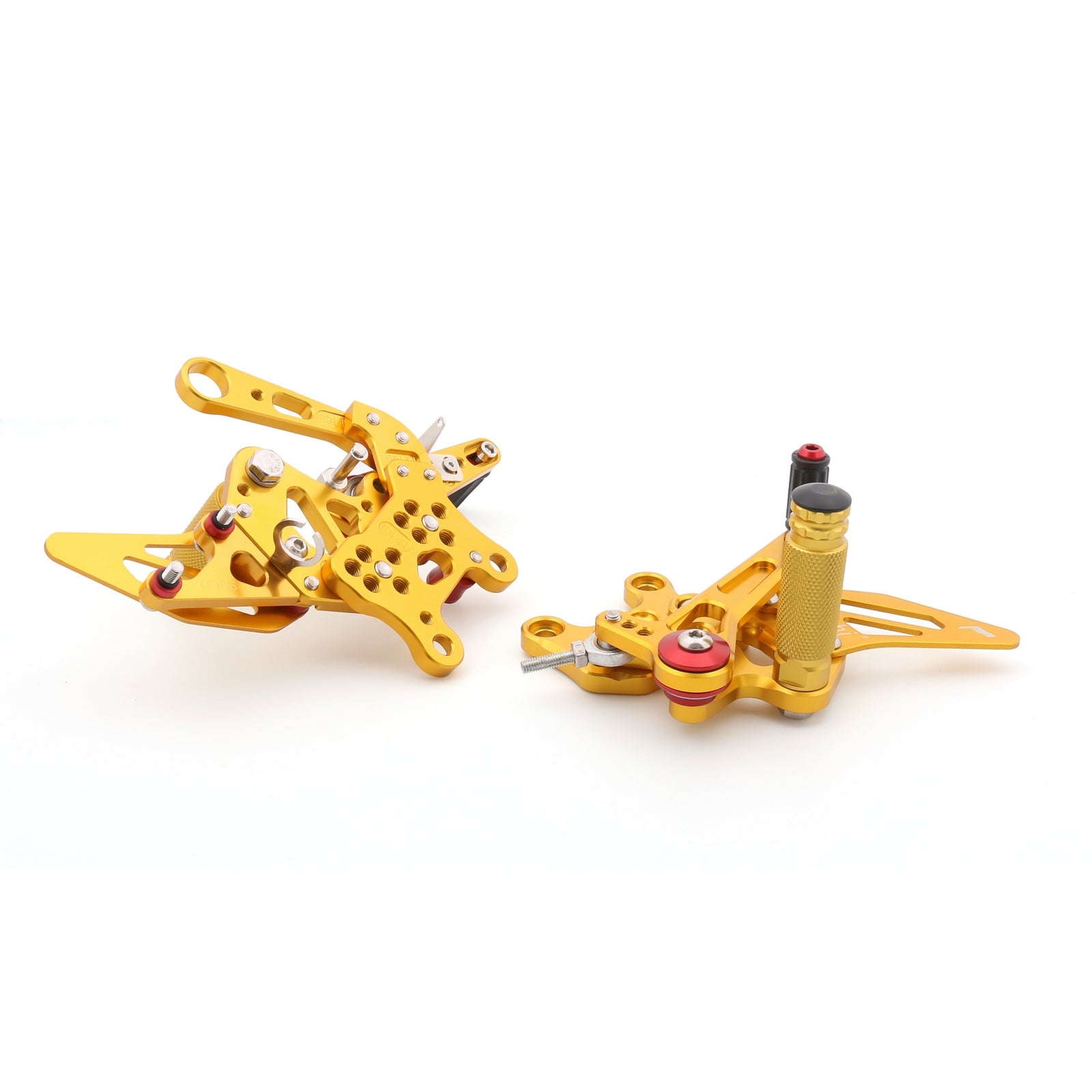 Zadné zadné stopy Footpegs nastaviteľné pre apríla RSV4 2009-2011 generic