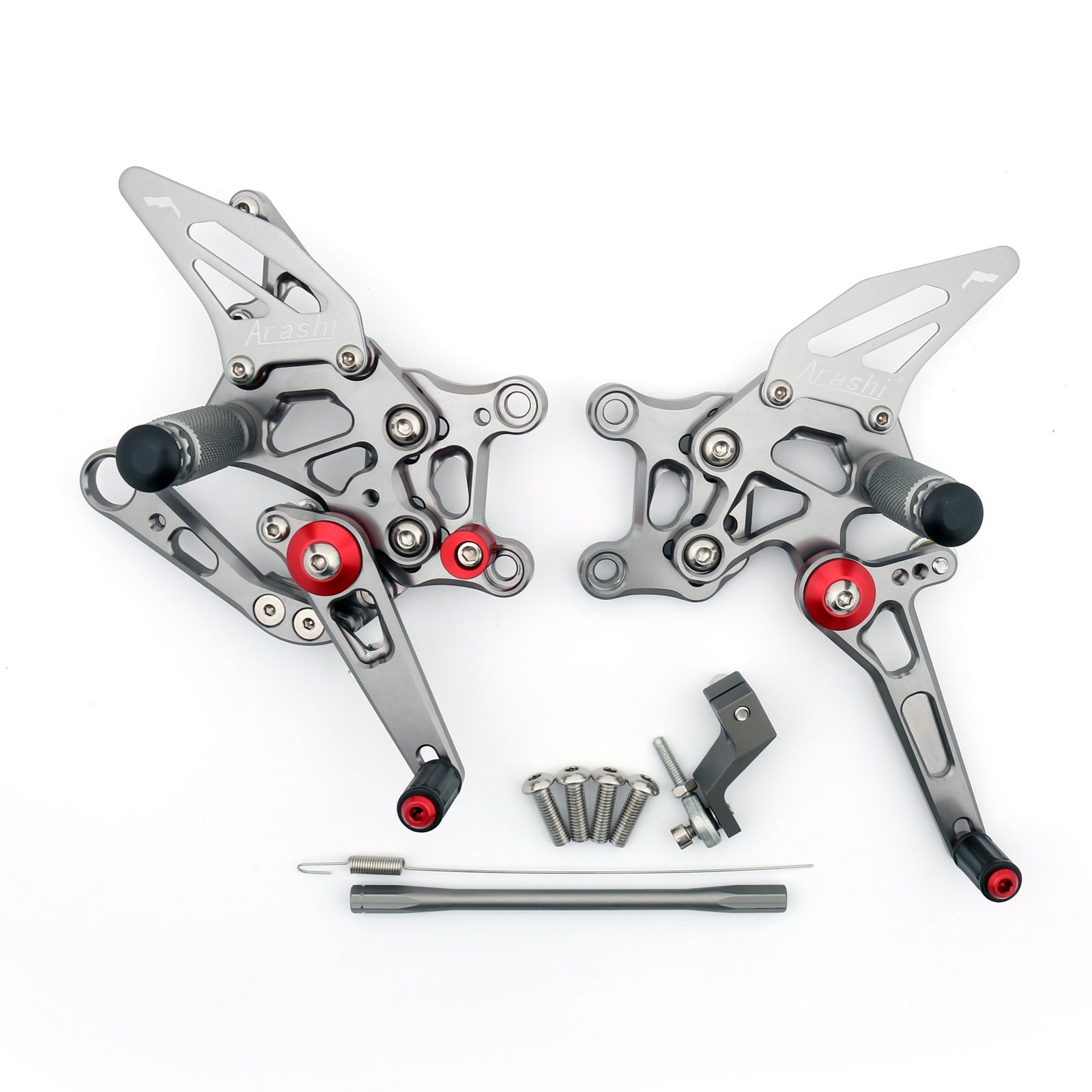 Zadné zadné stopy Footpegs nastaviteľné pre apríla RSV4 2009-2011 generic