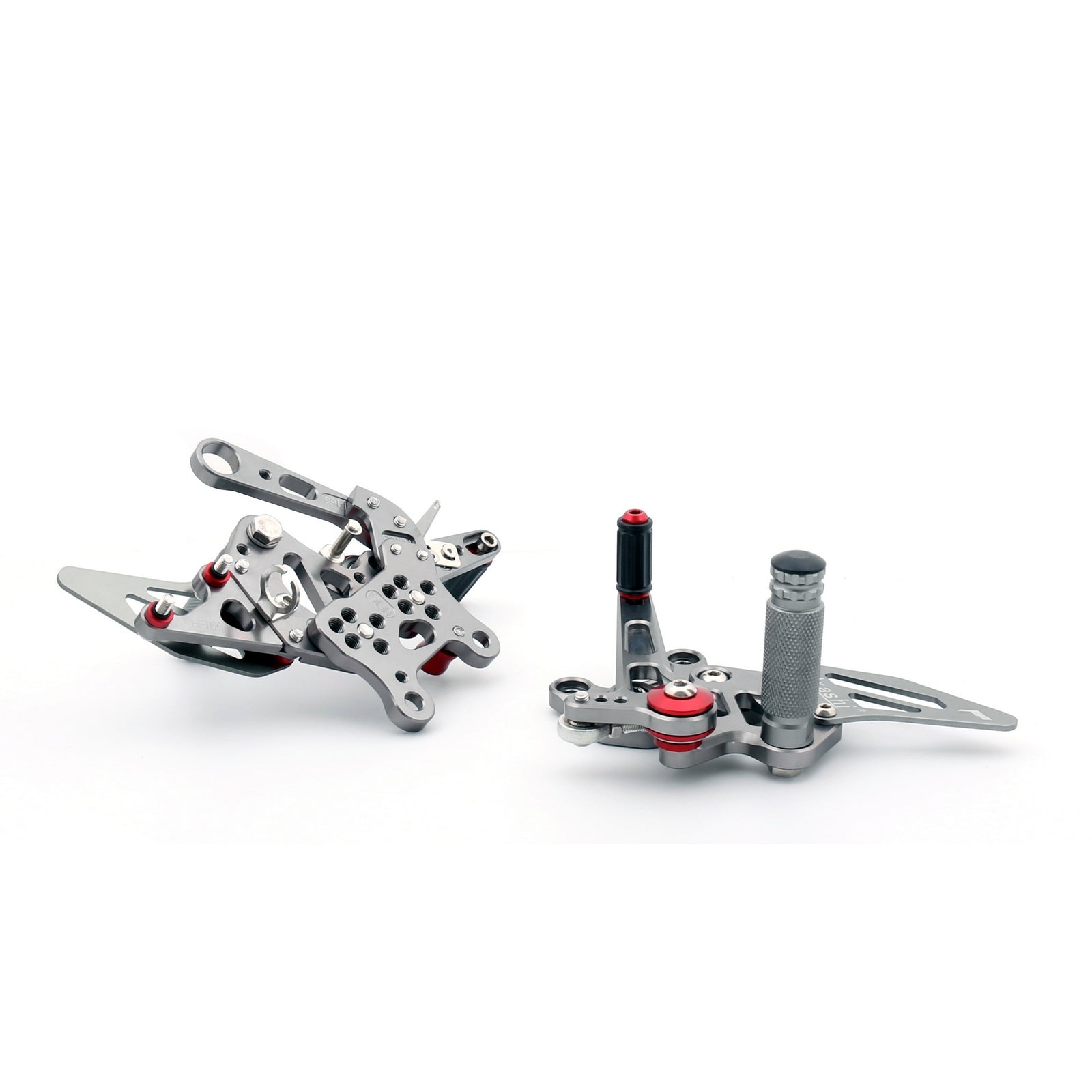 Zadné zadné stopy Footpegs nastaviteľné pre apríla RSV4 2009-2011 generic