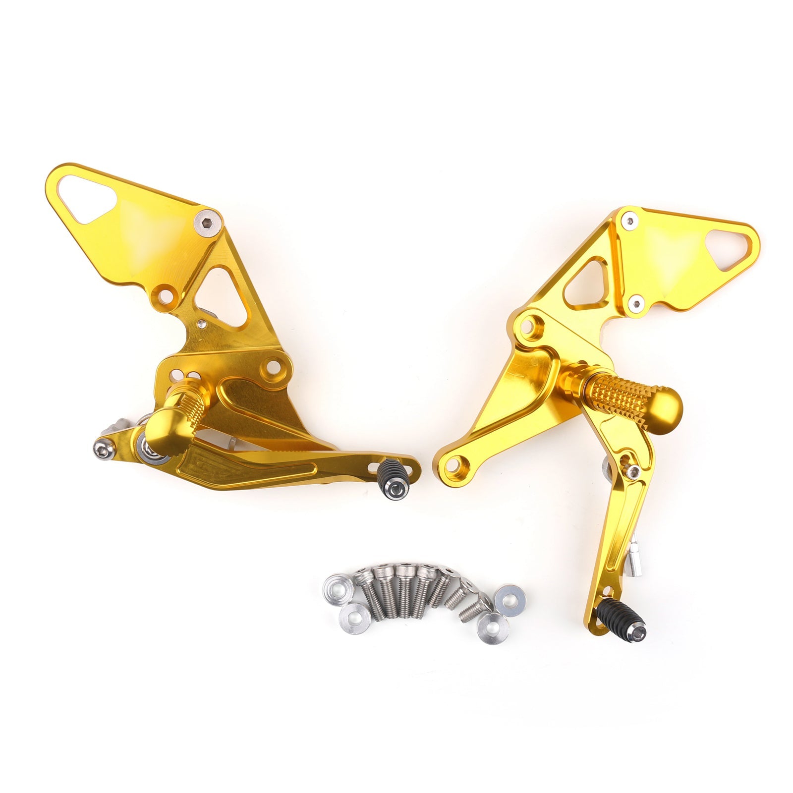 2014-2020 Yamaha MT07 MT-07 FZ07 Aluminum Rear Sets Footpegs Footrest Generic