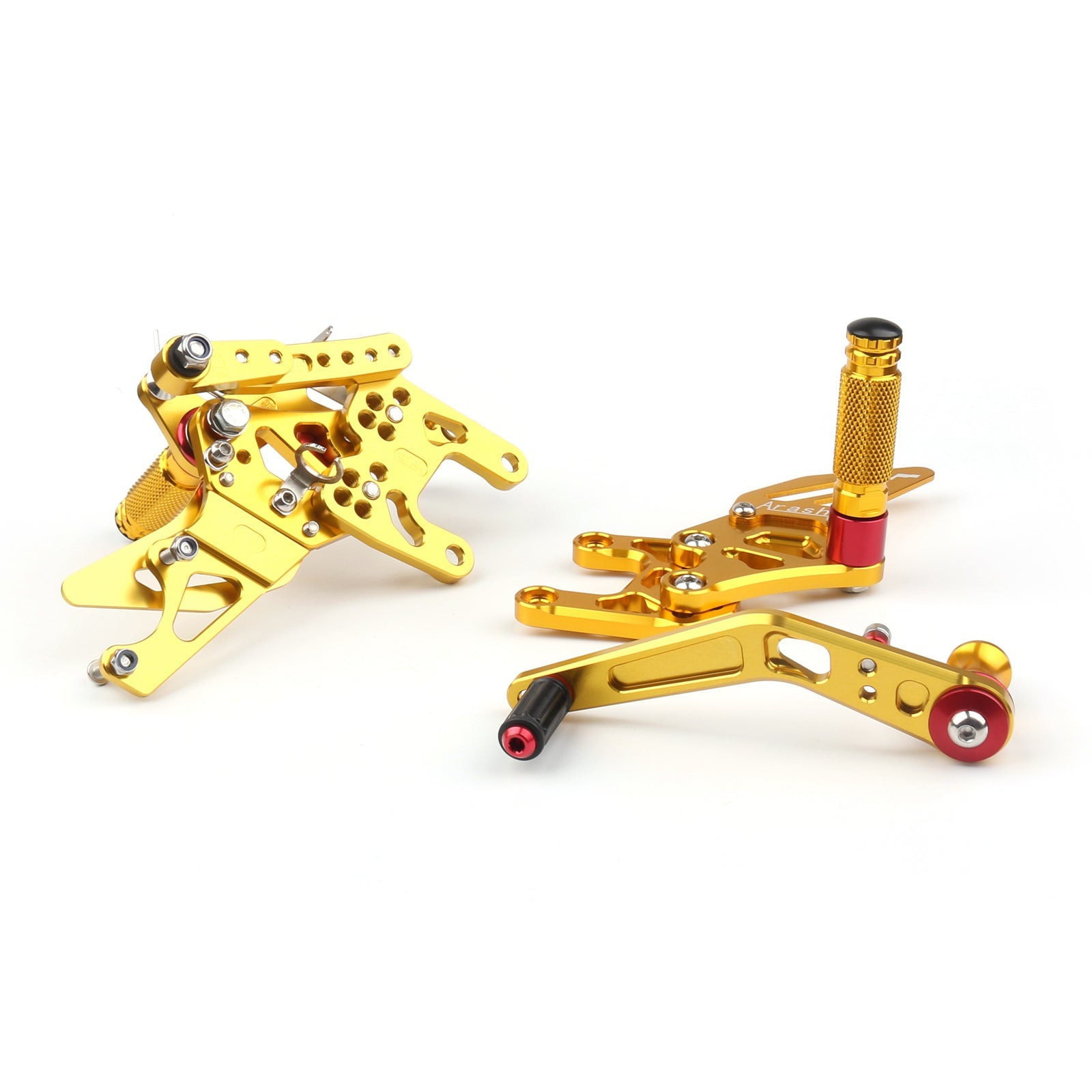 Rearset Foot Pugs Bakre sett fotstøtte for Honda CBR1000 CBR 1000 2012-2018 Generisk