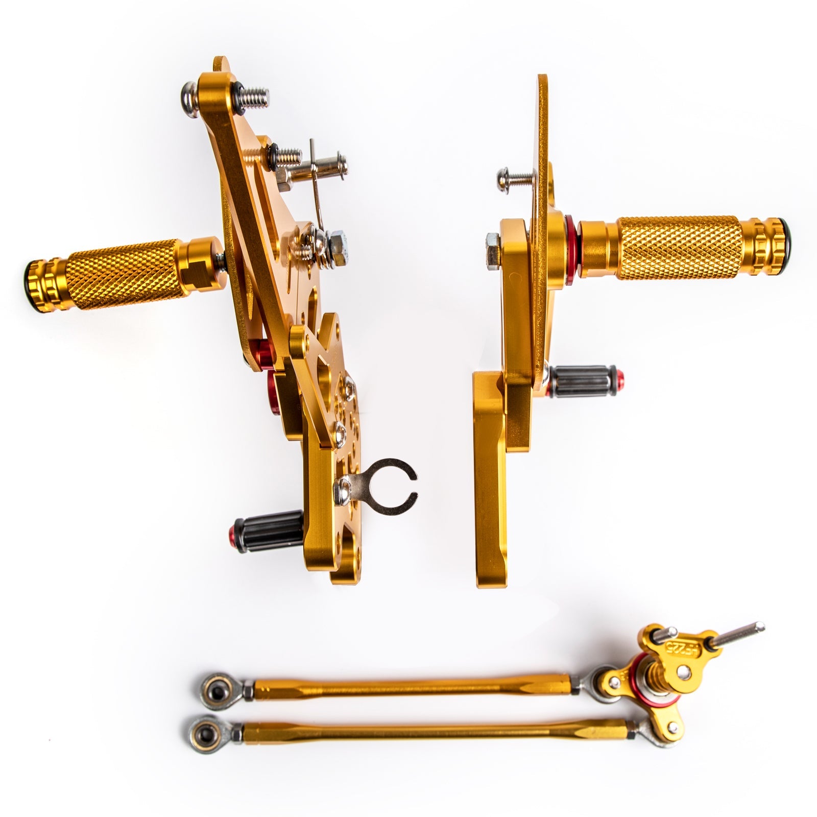 Pédale de pEG de repose-pied en arrière noir pour Honda CBR600RR ABS 2009-2015 2014 générique