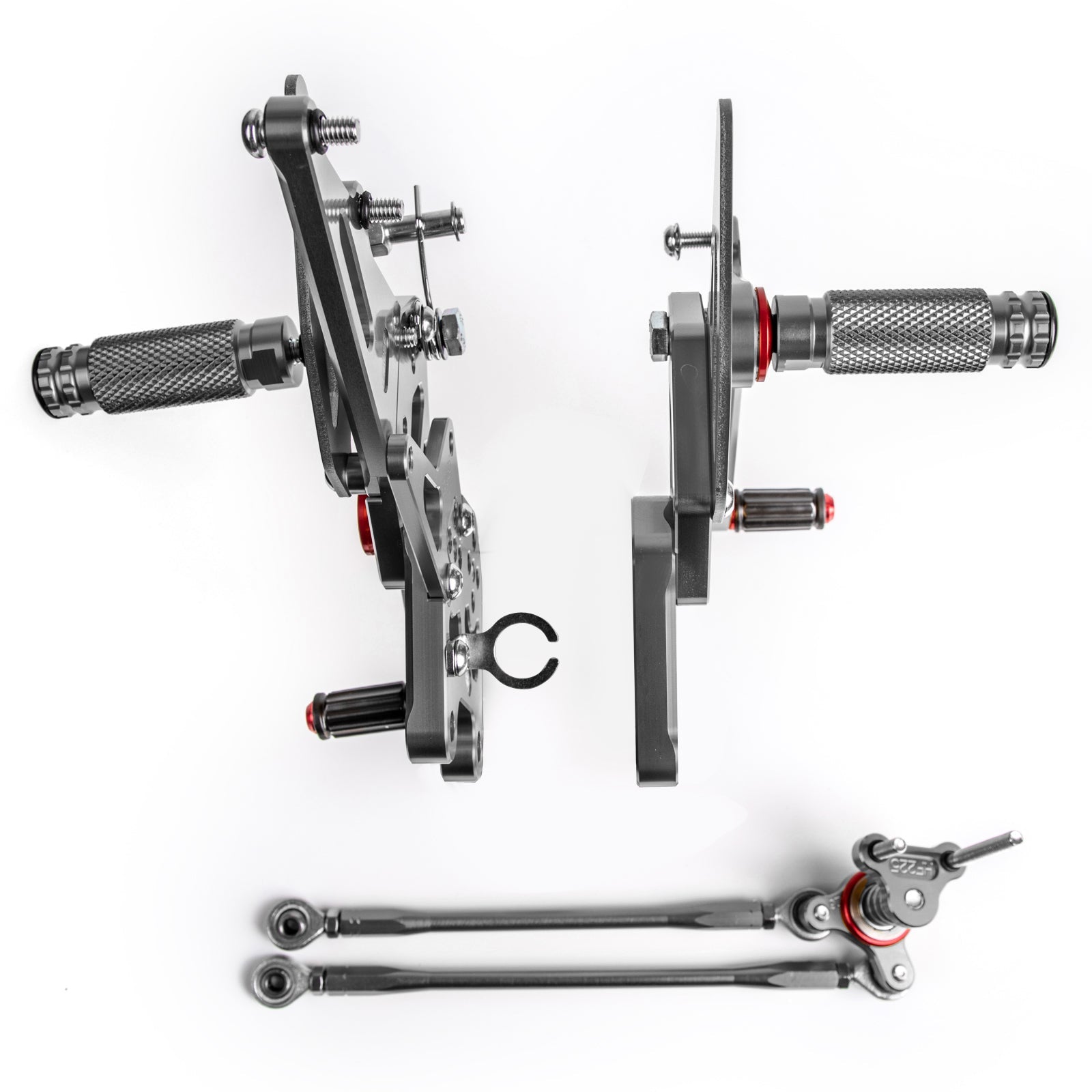 Pédale de pEG de repose-pied en arrière noir pour Honda CBR600RR ABS 2009-2015 2014 générique