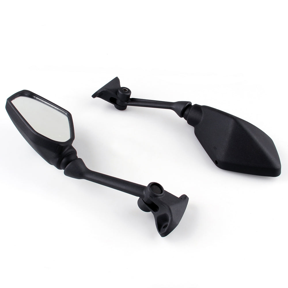 Espelhos de espelhos de corrida para Kawasaki Ninja ZX6R 2009-2011 Black Generic