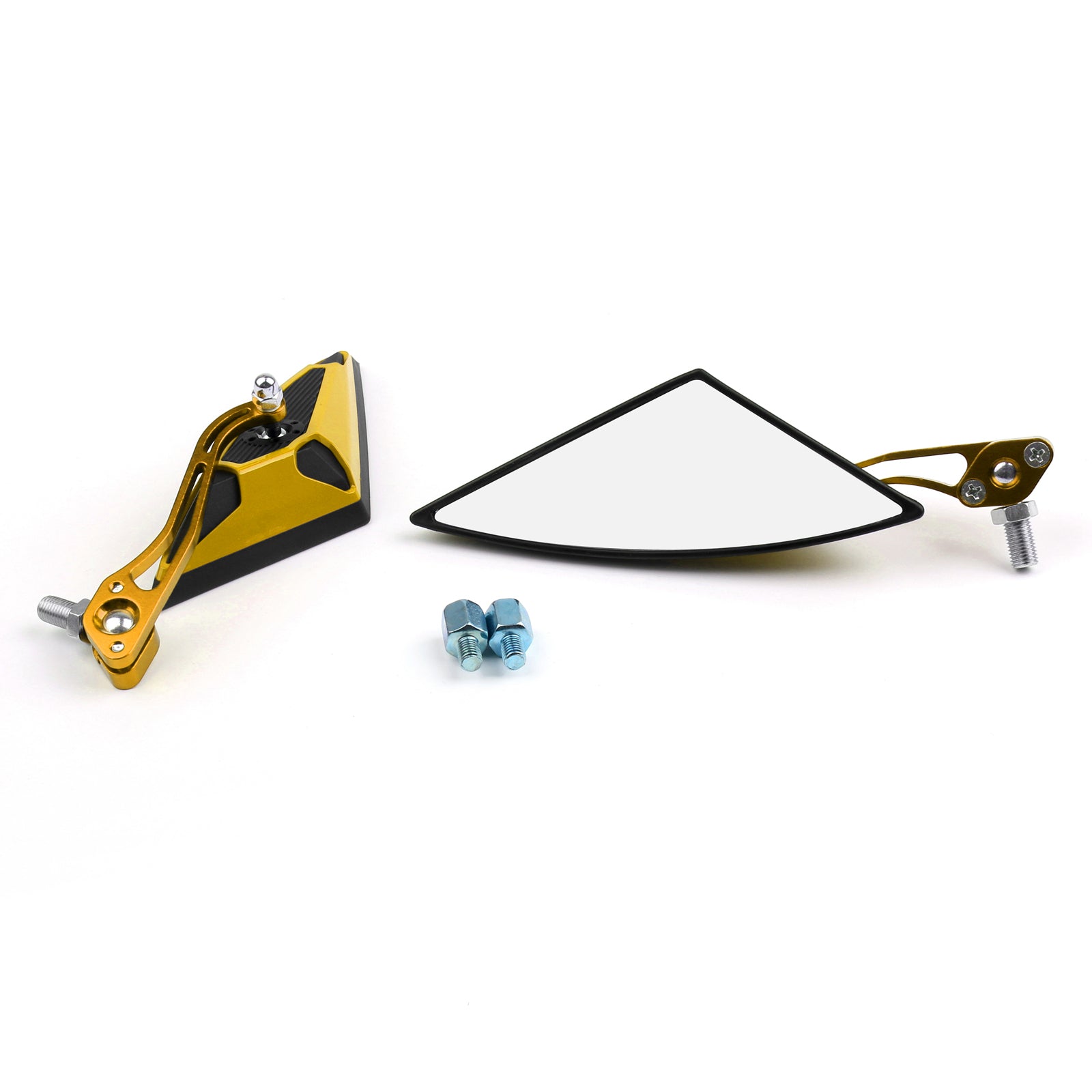 Motorsykkel scooter side bakspeil speil modifikasjon speil 8mm 10mm generisk