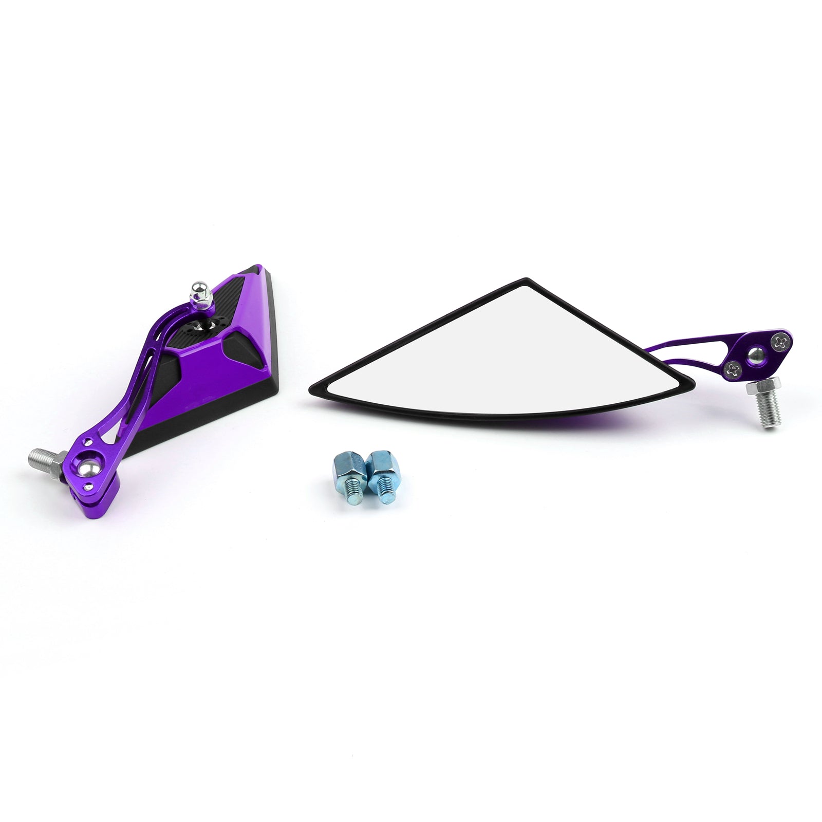 Motorsykkel scooter side bakspeil speil modifikasjon speil 8mm 10mm generisk