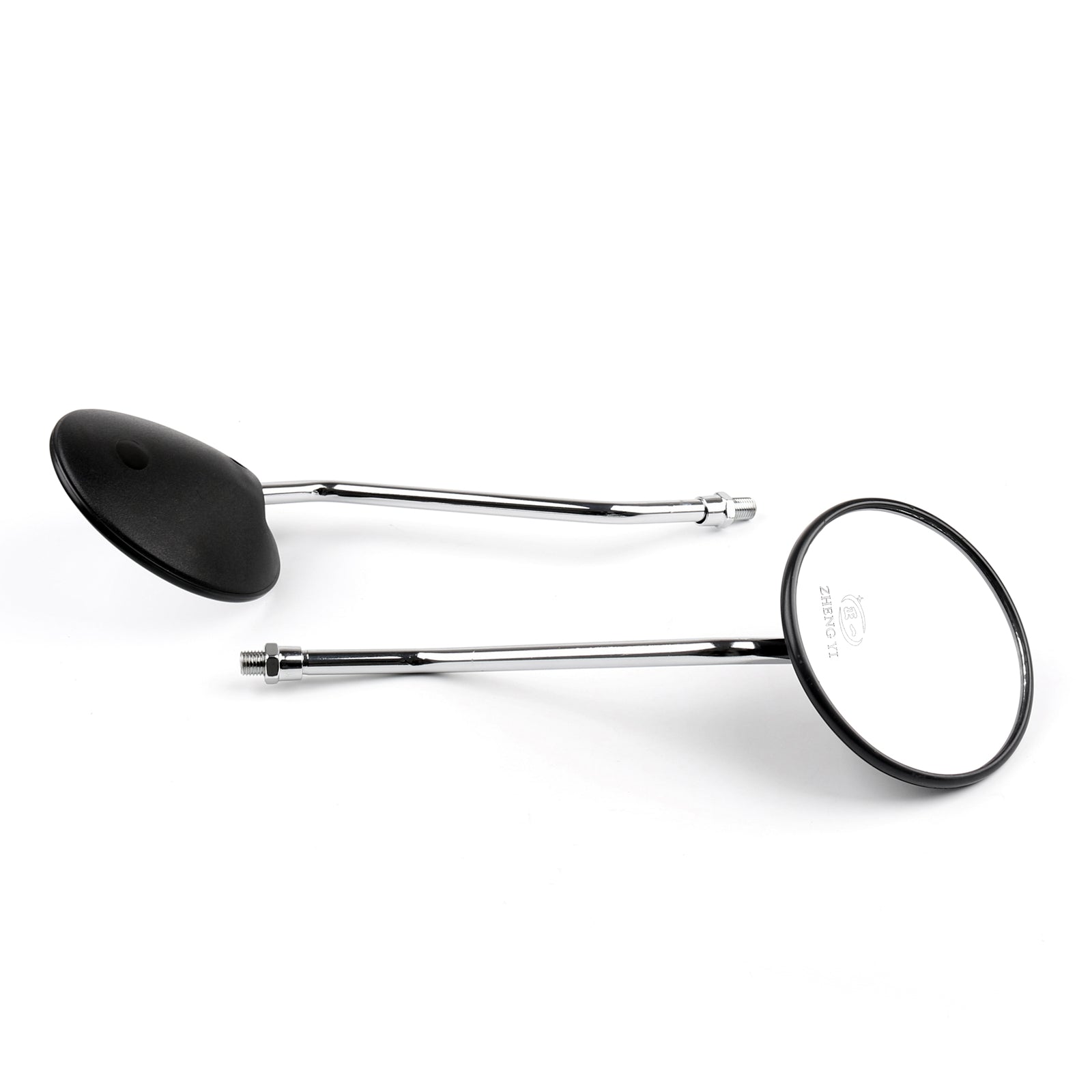 10mm svart bakre sidovy speglar passar Honda XR250 XR400 XR600 TLR200 XL100 generisk