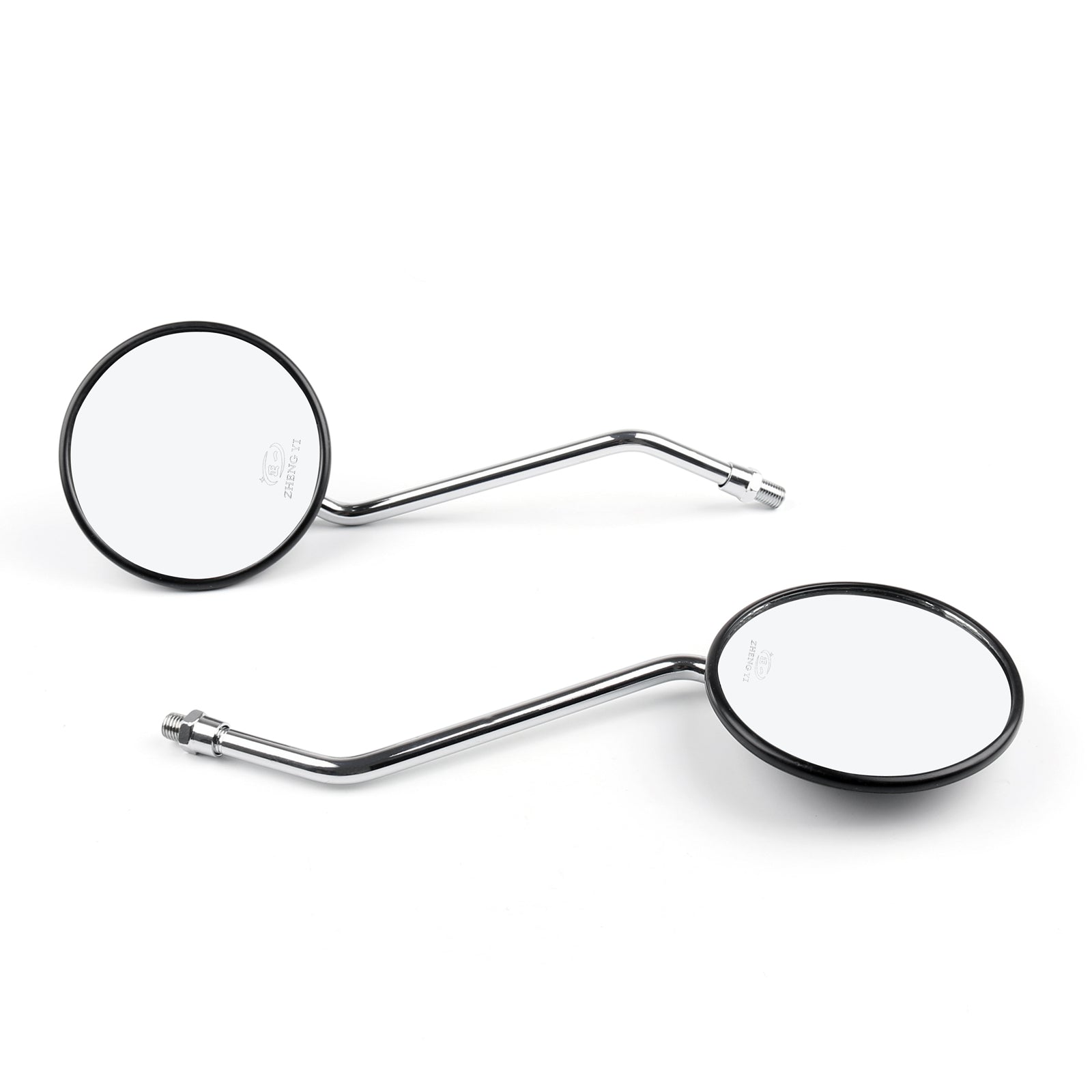 10mm svart bakre sidovy speglar passar Honda XR250 XR400 XR600 TLR200 XL100 generisk