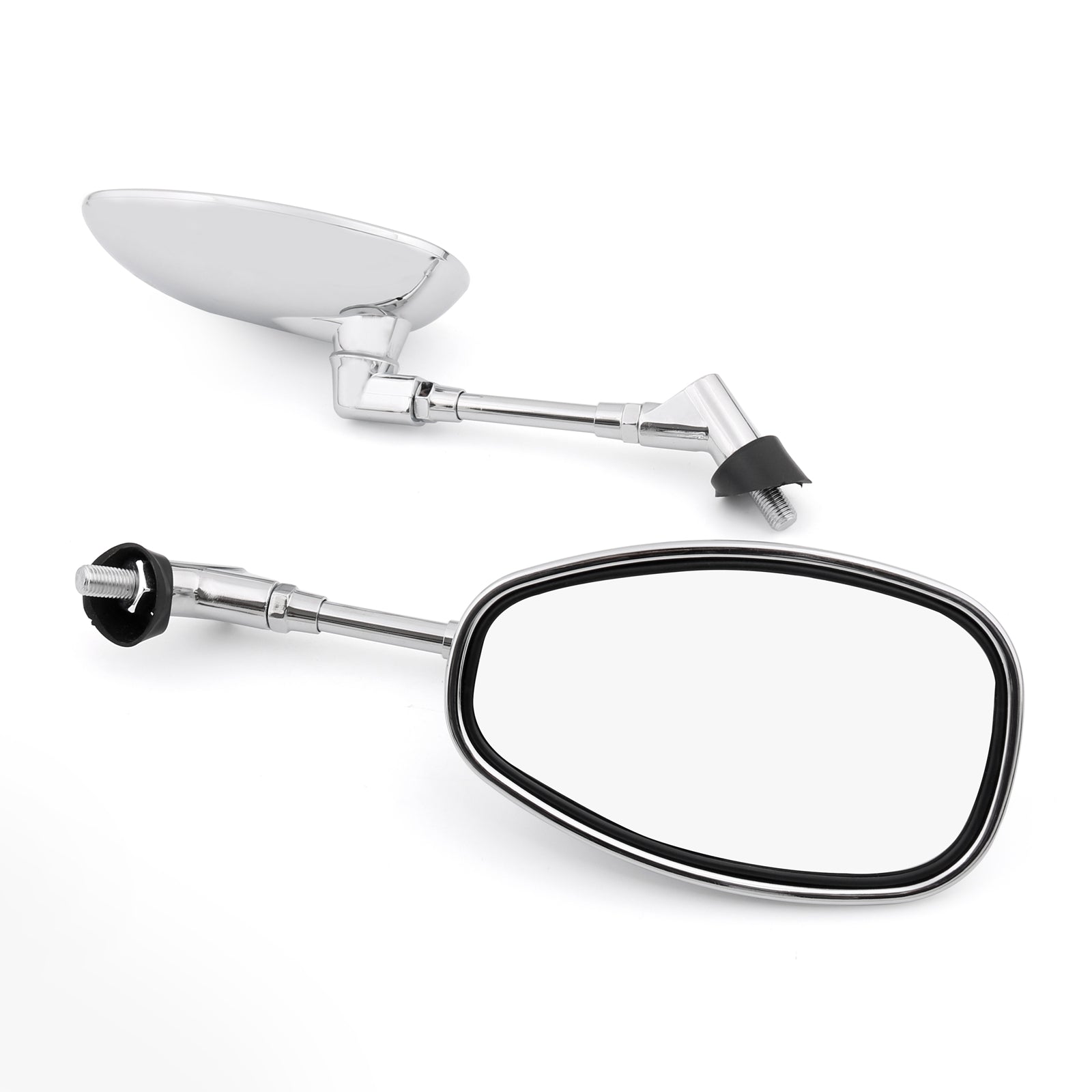 10mm Motocycle Baksynsspeglar för Suzuki GSF250 Bandit 250/400/600 SV1000 Generic