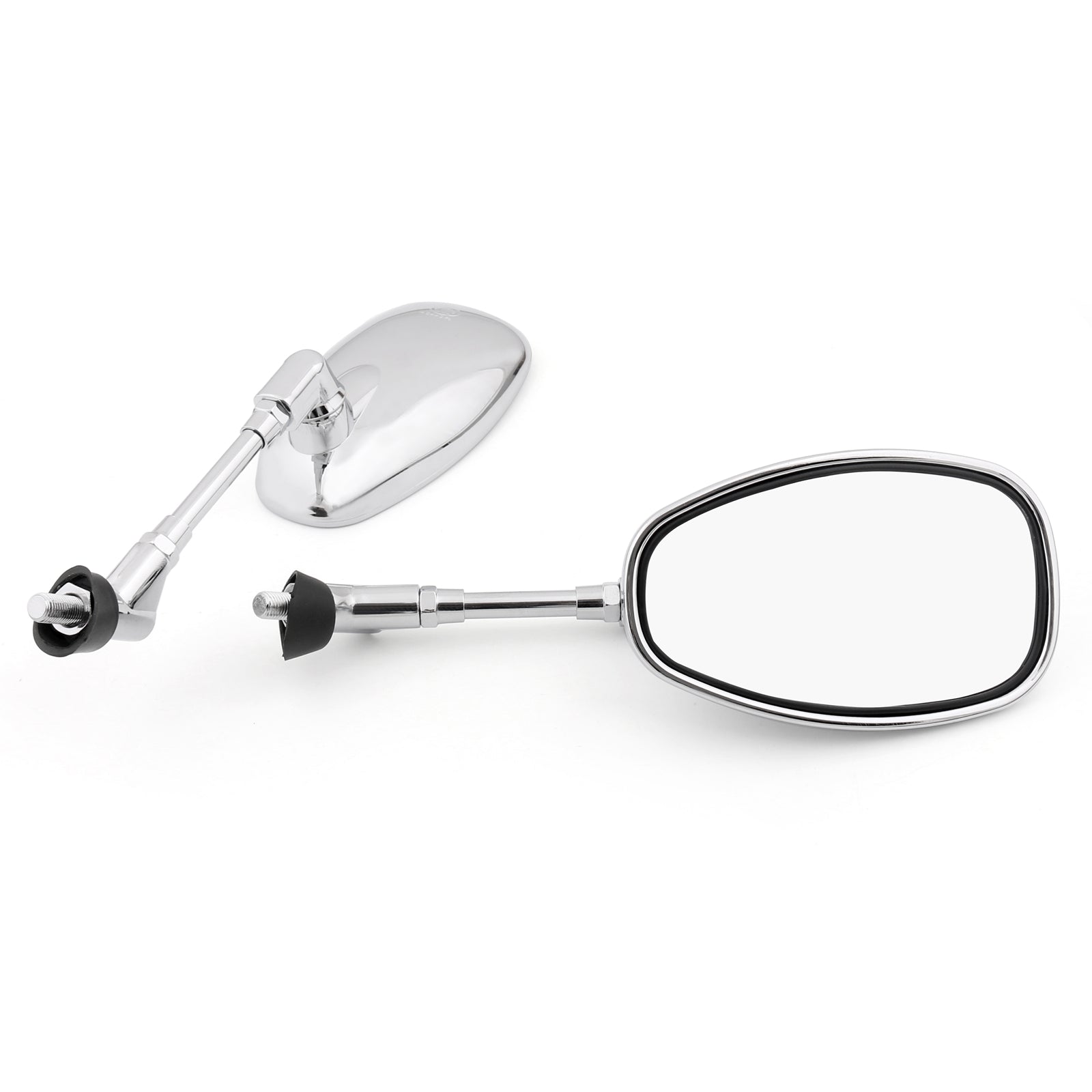 10mm Motocycle Baksynsspeglar för Suzuki GSF250 Bandit 250/400/600 SV1000 Generic
