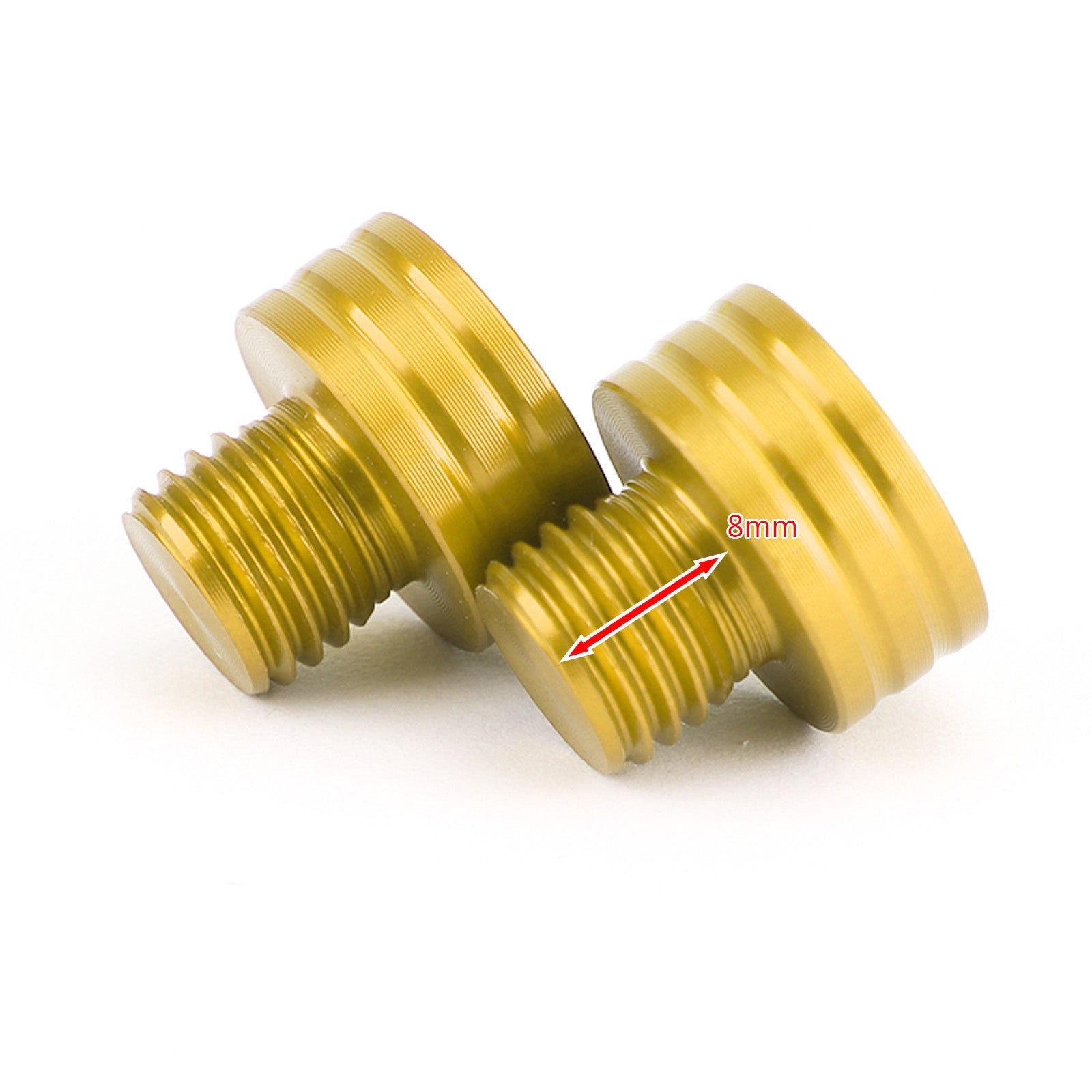 Vis de bouchons de trou de miroir M10x1.25mm, pour Suzuki GSR400 DL650 SV650 GSX-S750 1000 générique