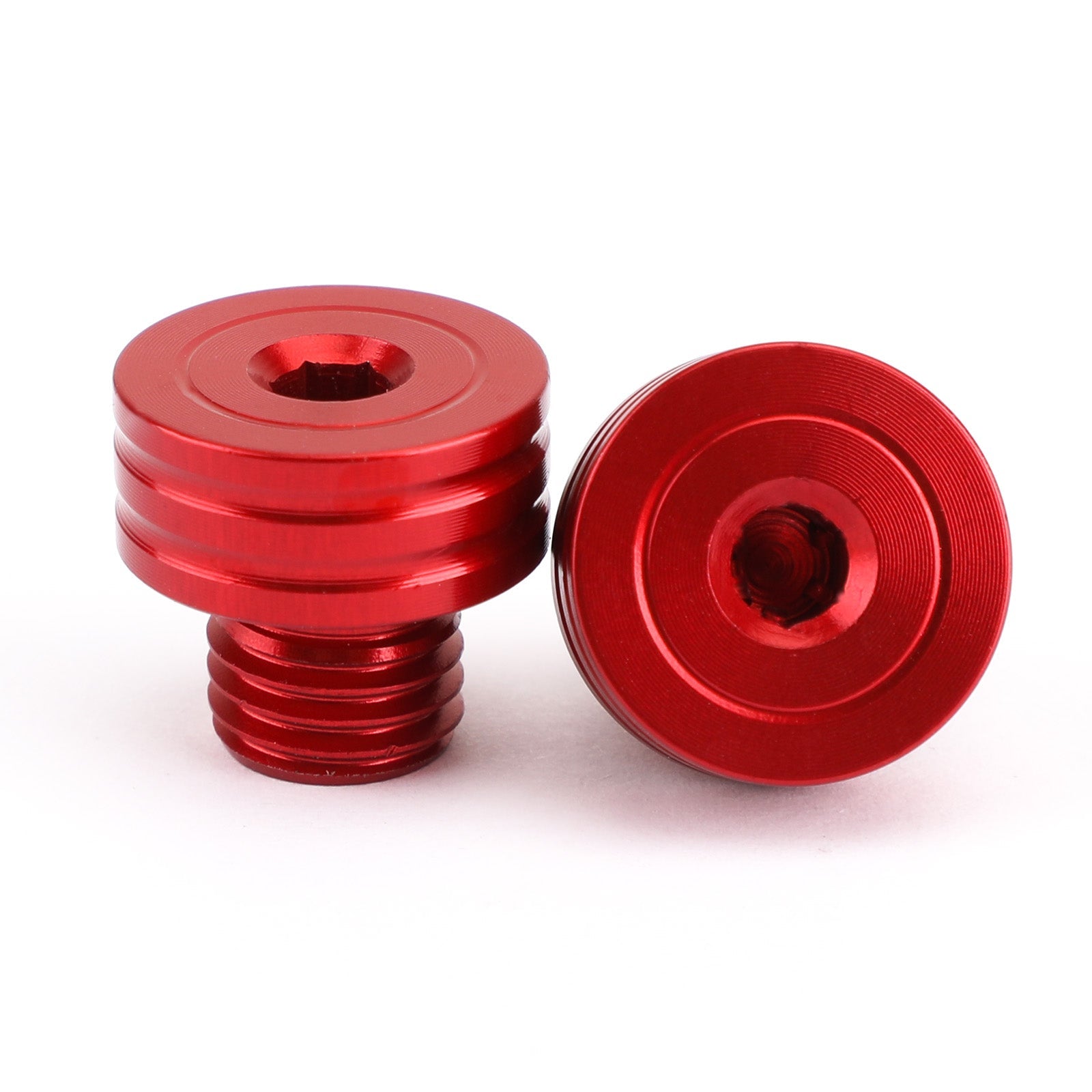 Vis de bouchons de trou de miroir M10x1.25mm, pour Suzuki GSR400 DL650 SV650 GSX-S750 1000 générique