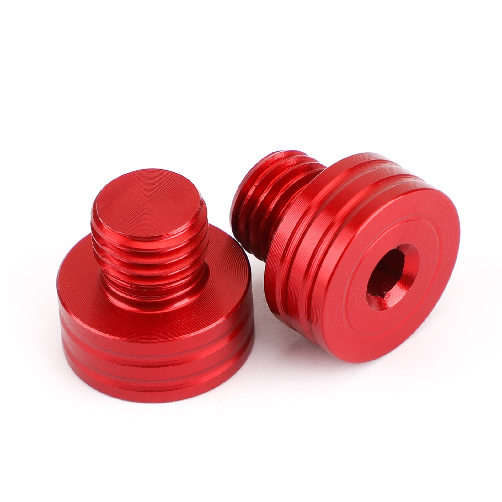 Vis de bouchons de trou de miroir M10x1.25mm, pour Suzuki GSR400 DL650 SV650 GSX-S750 1000 générique