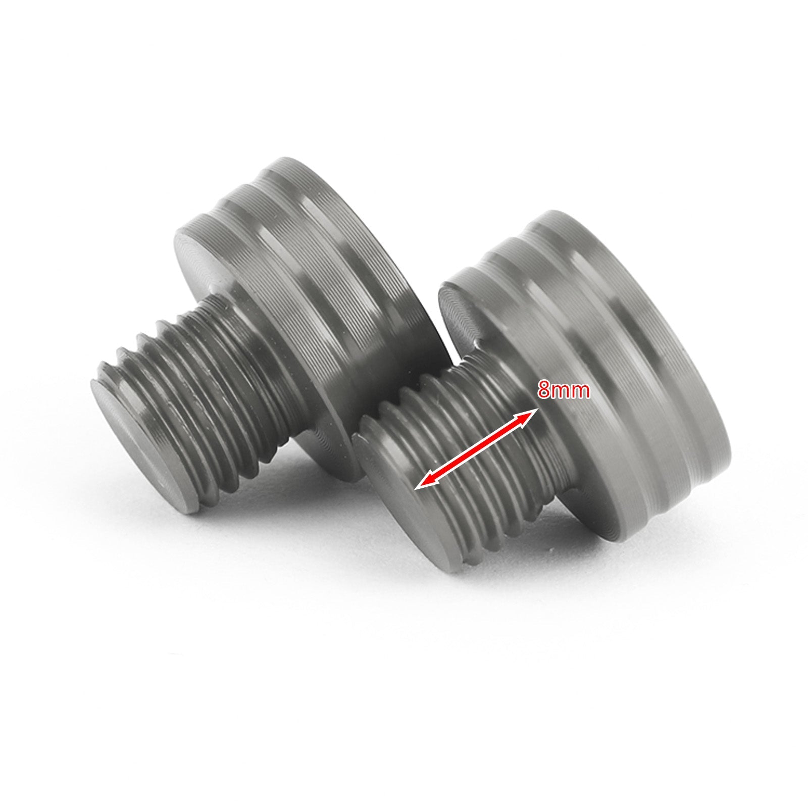 Vis de bouchons de trou de miroir M10x1.25mm, pour Suzuki GSR400 DL650 SV650 GSX-S750 1000 générique