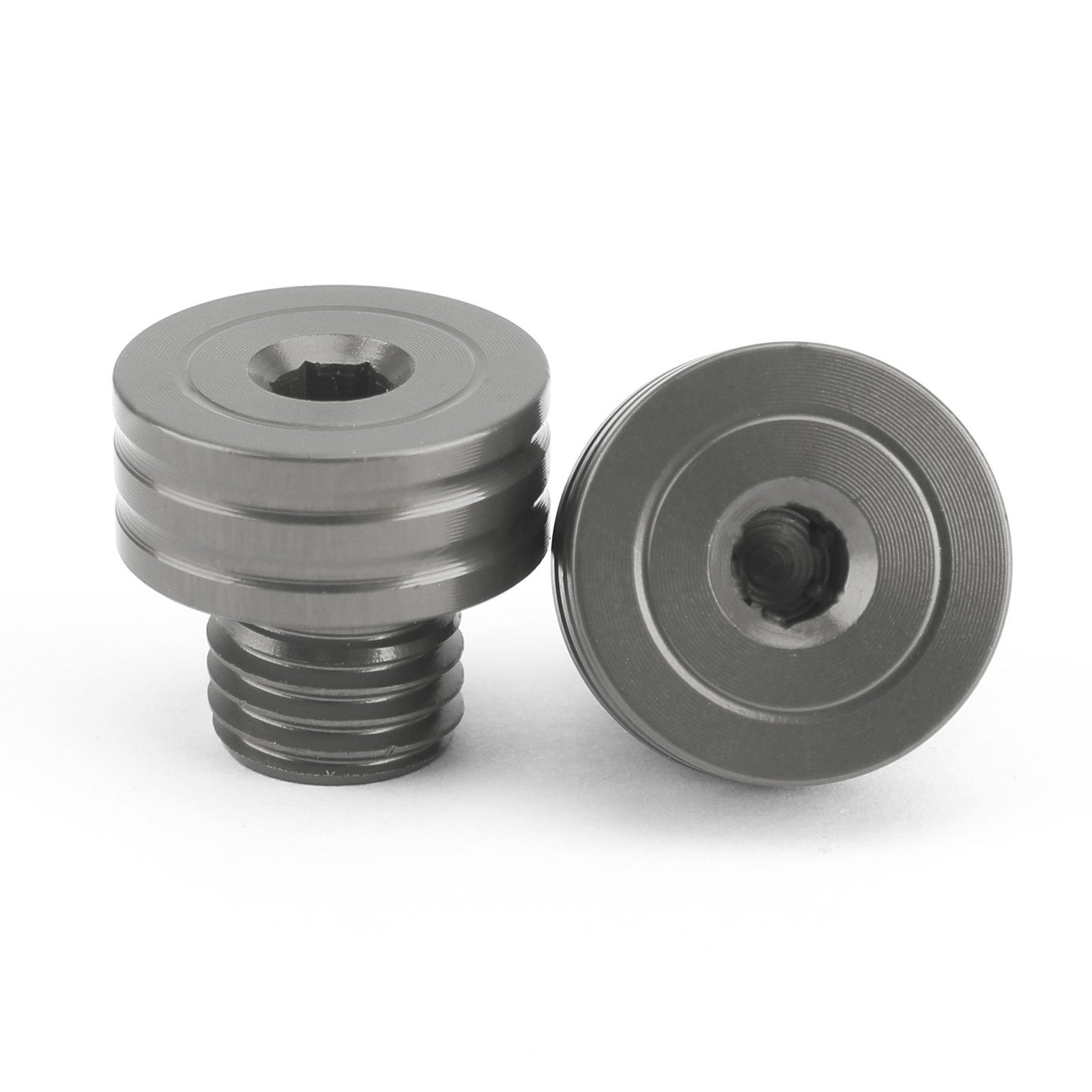 Vis de bouchons de trou de miroir M10x1.25mm, pour Suzuki GSR400 DL650 SV650 GSX-S750 1000 générique