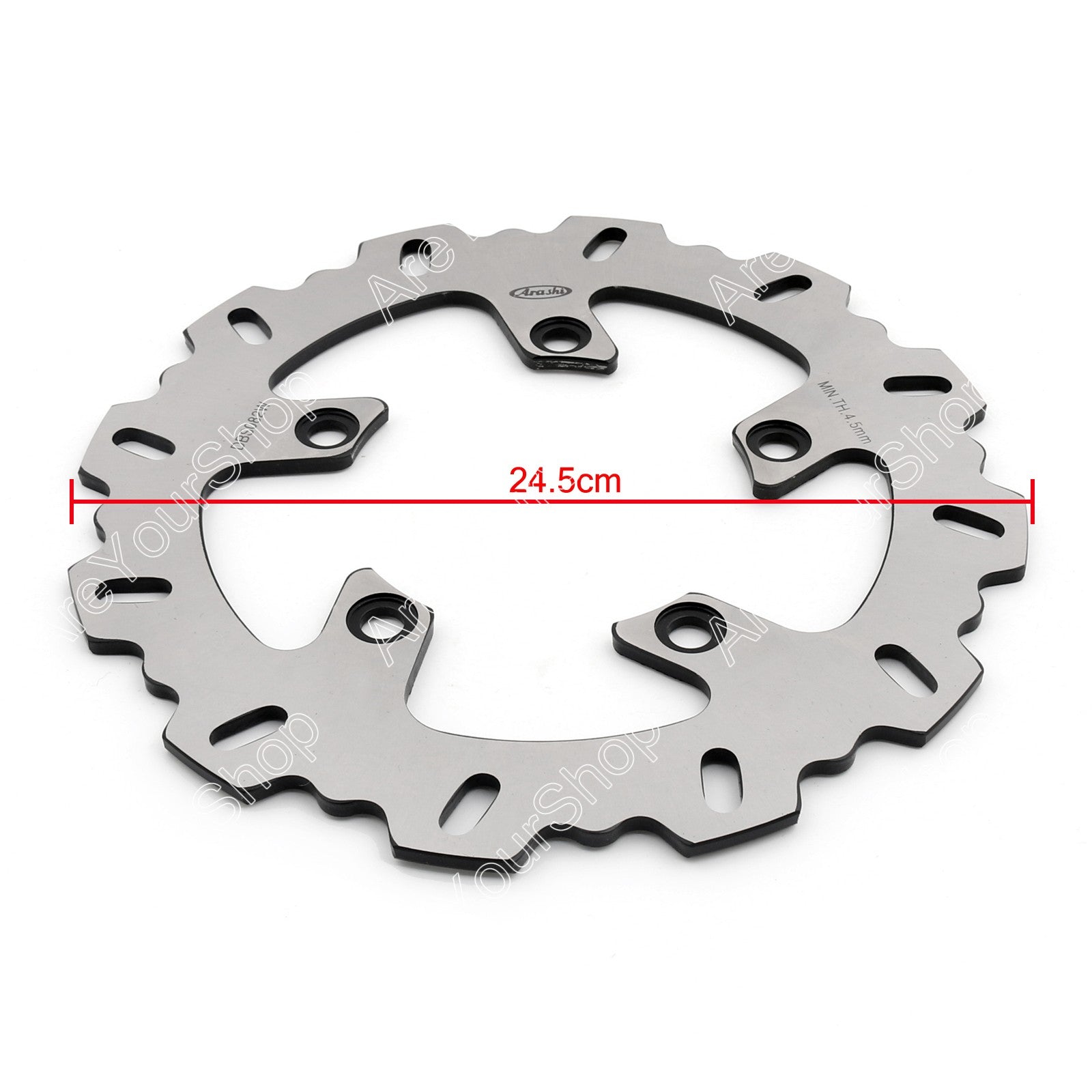 Rotor do disco do freio traseiro para Yamaha FZ6 Fazer 600 04-08 FZ1 Fazer 1000 Abs 07-12 genérico