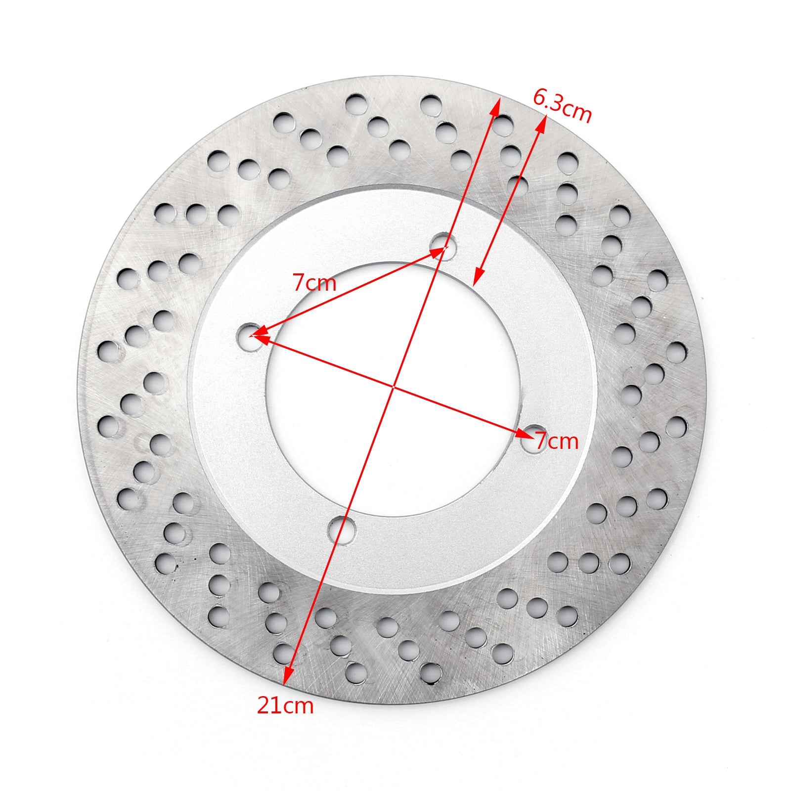 Bakre bromsskivrotor för suzuki rgv 250 m/n/p/r/s/t suzuki gsxr 250 j ck 400 generisk
