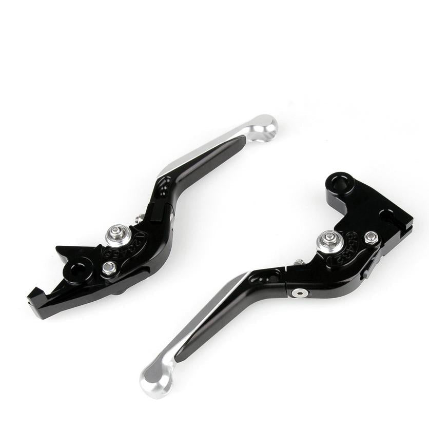 Kopplingsbromsspakar CNC aluminium justerbar för Kawasaki Z900 2017 2018 Generic