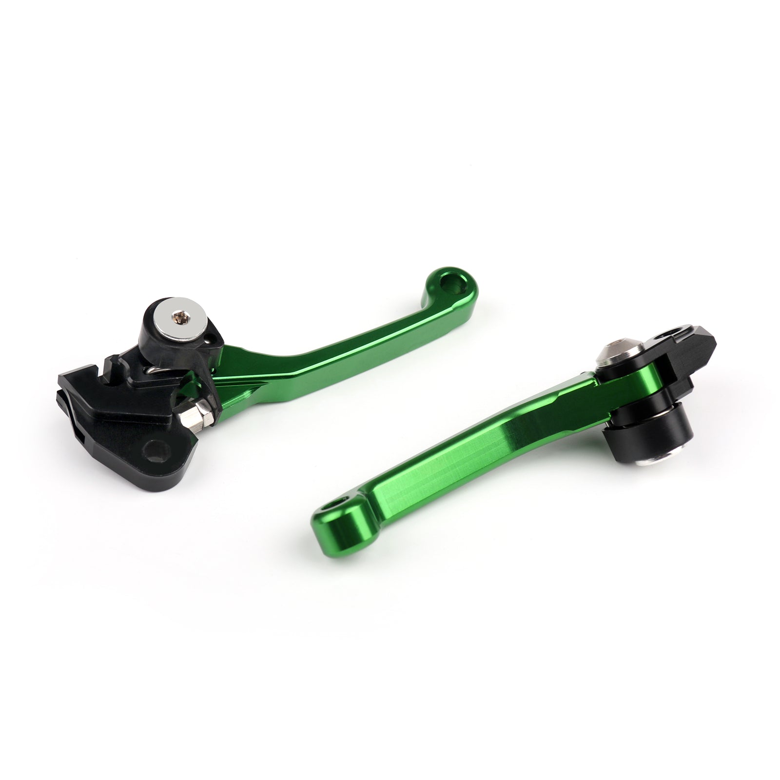 Palancas de embrague de aleación de aluminio con freno pivotante para Kawasaki KX85 2001-2014