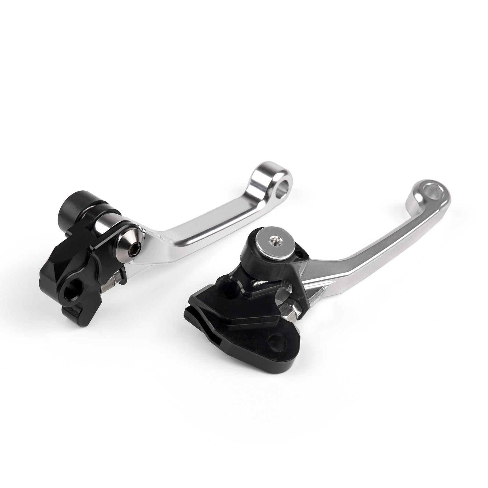 Palancas de embrague de aleación de aluminio con freno pivotante para Kawasaki KX85 2001-2014
