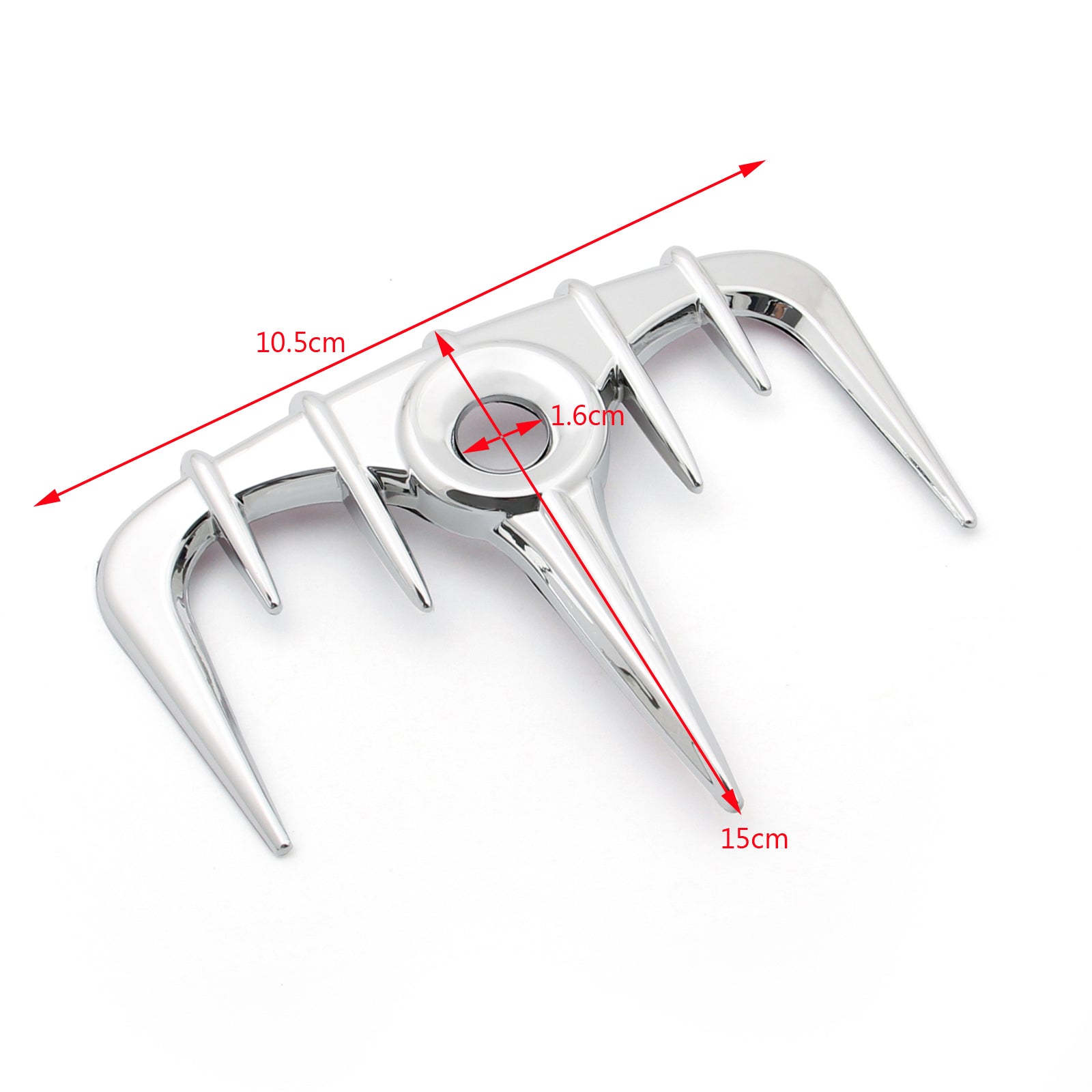 Goldwing Chrome Saquing Plynový dverový obklad Fit Honda GL1800 2001-2011 Generic