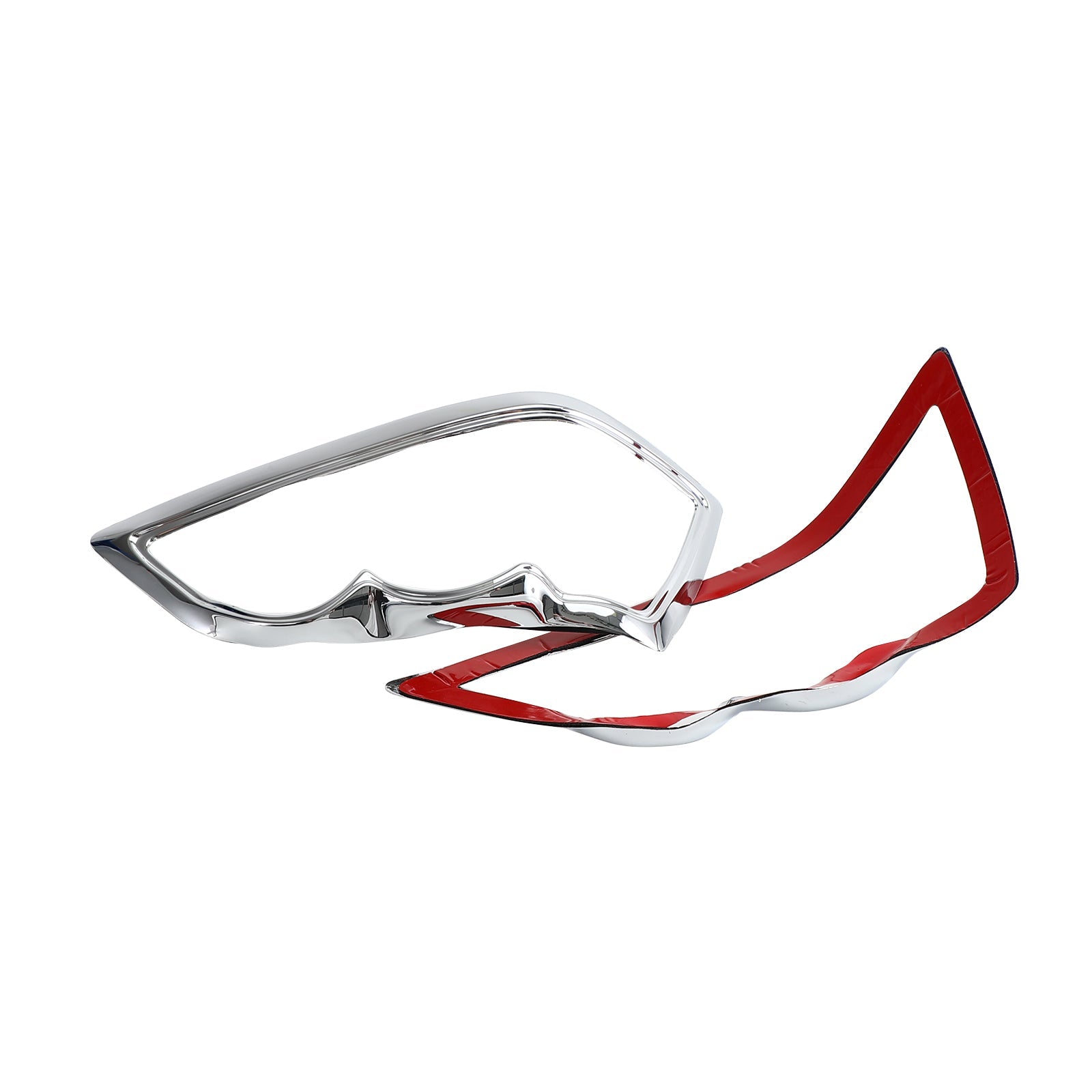 Chromen kuip zadeltas lichte accenten passend voor Honda Goldwing GL1800 2001-2011 generiek