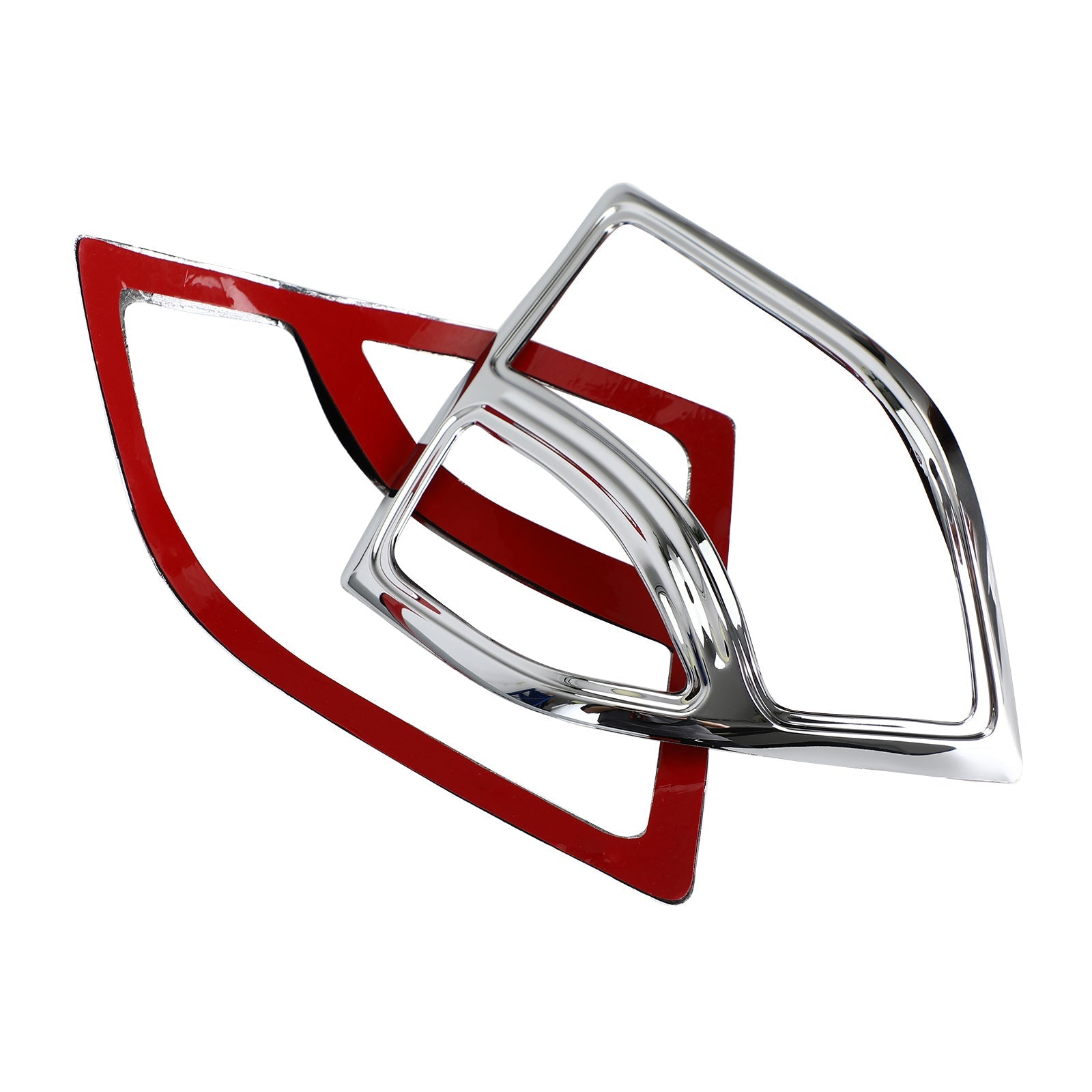 Chromen kuip zadeltas lichte accenten passend voor Honda Goldwing GL1800 2001-2011 generiek