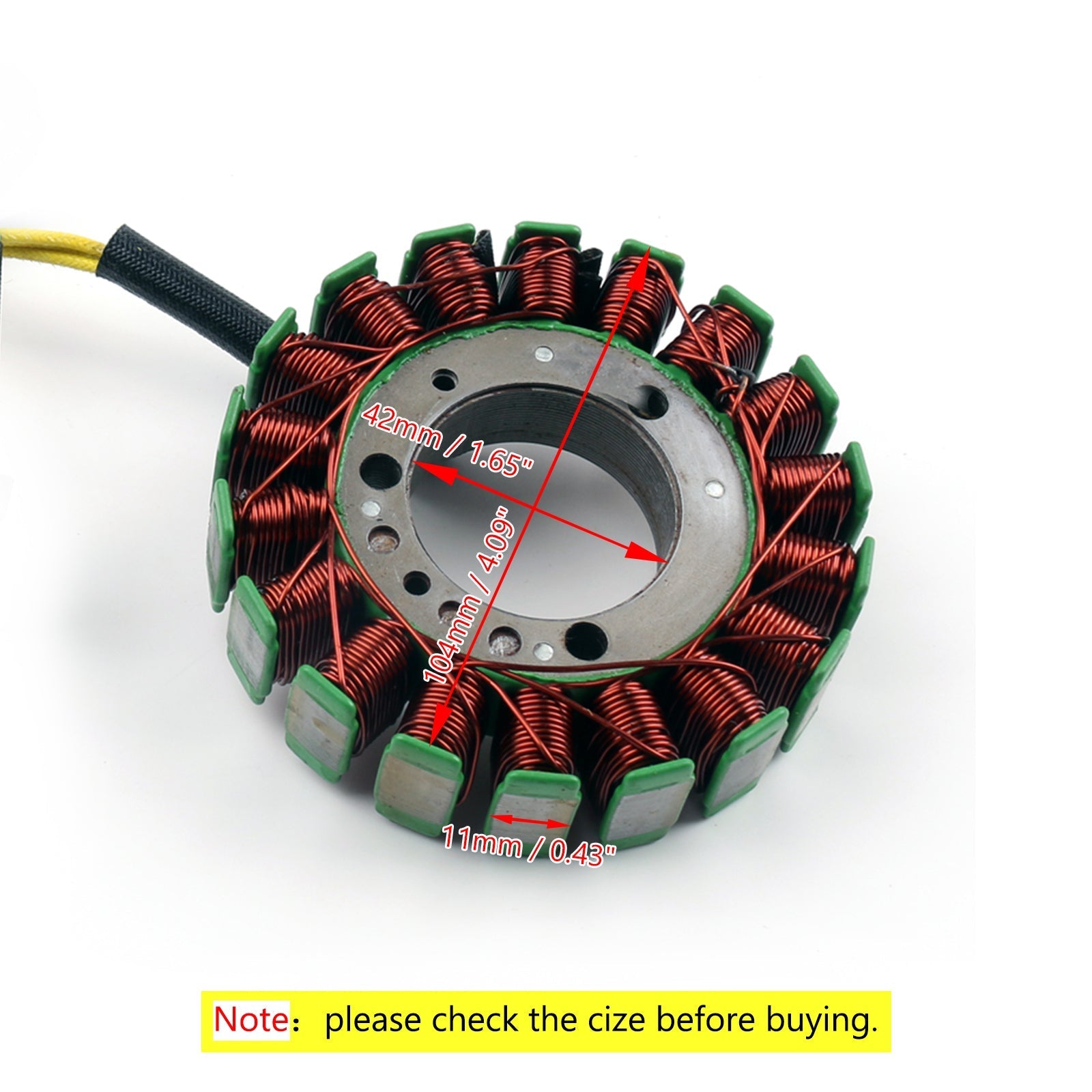 2000-2007 Yamaha YP250 Majesty 250 Motorcycle Magneto Stator Coil With 3PINS 5GM-81410-00-00 Generic