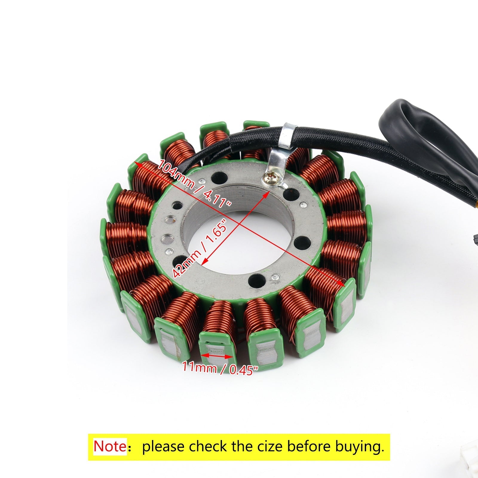 STATOR COIL FÖR KAWASAKI Z1000 ZR1000 (07-2016) Z1000SX ZX1000 NINJA (11-2016) GENERISKA