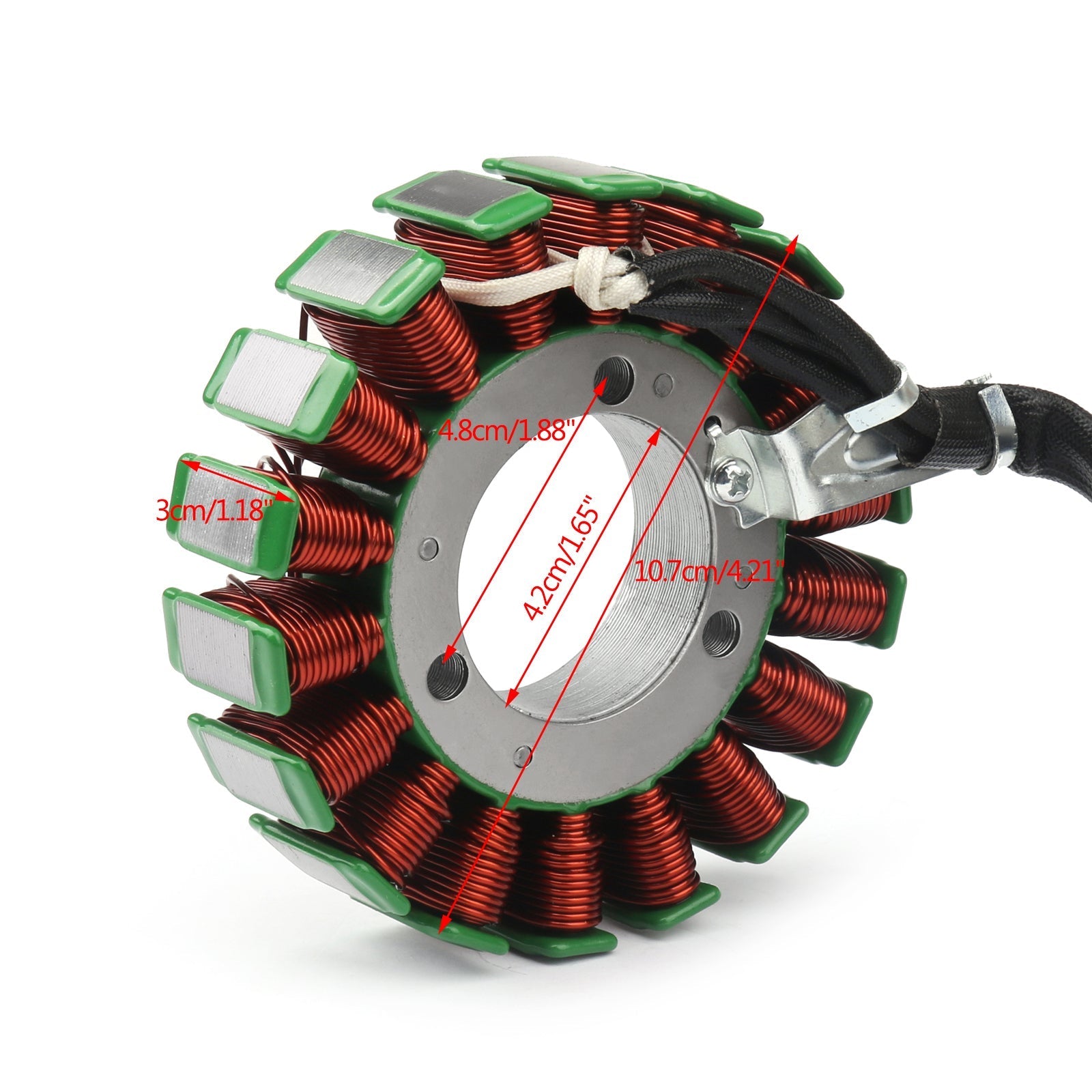 Bobine de stator de moteur de générateur magnéto 32101-40H00 pour Suzuki GW250 Inazuma (14-17) Générique