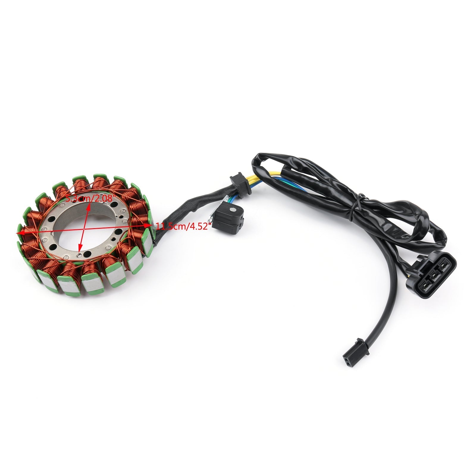 Magneto Generator Stator Coil för Suzuki AN650Z Burgman 650 (13-17) AN650 (13-16) Generisk